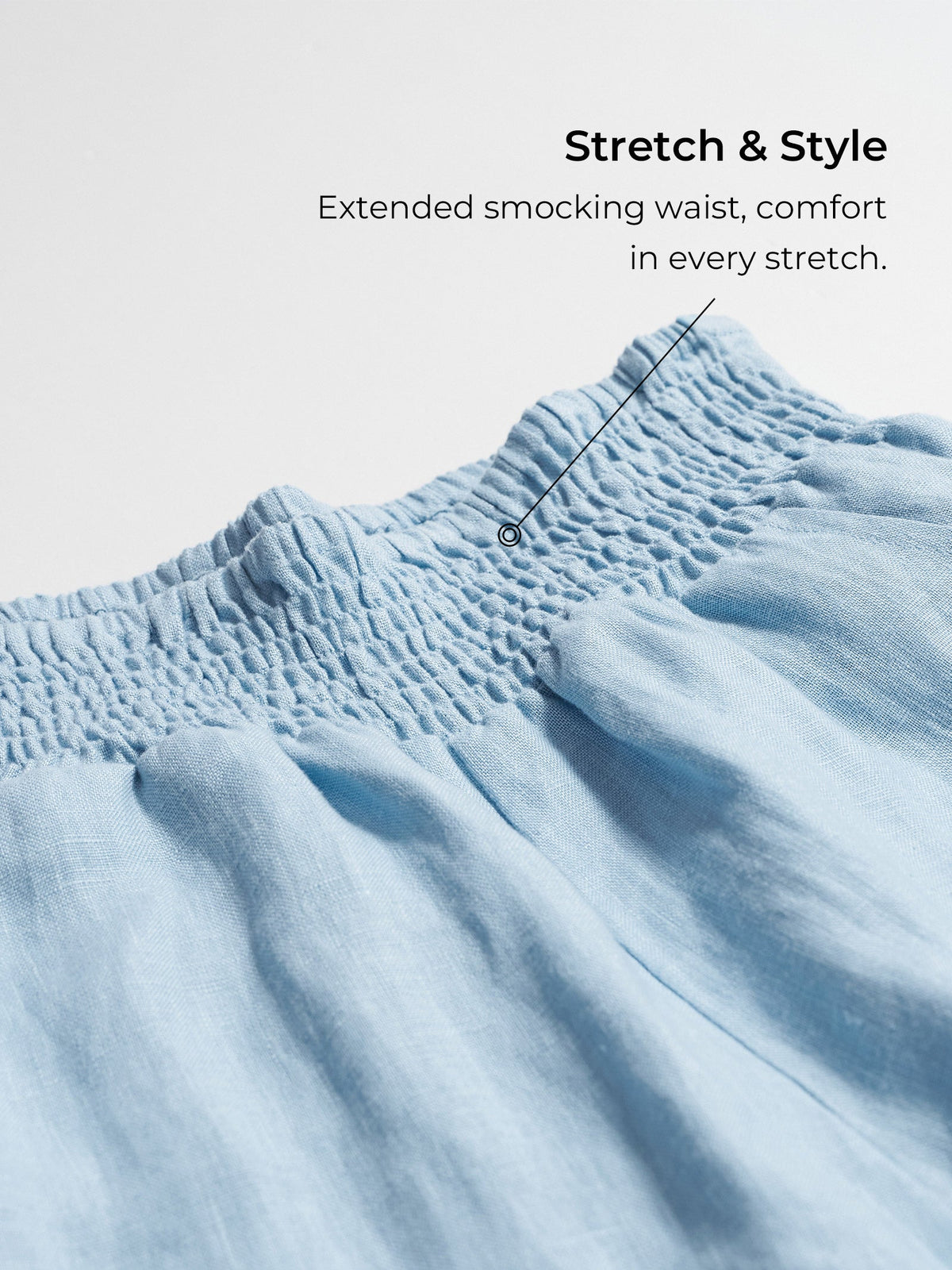 Talia | Barrel Linen Trousers