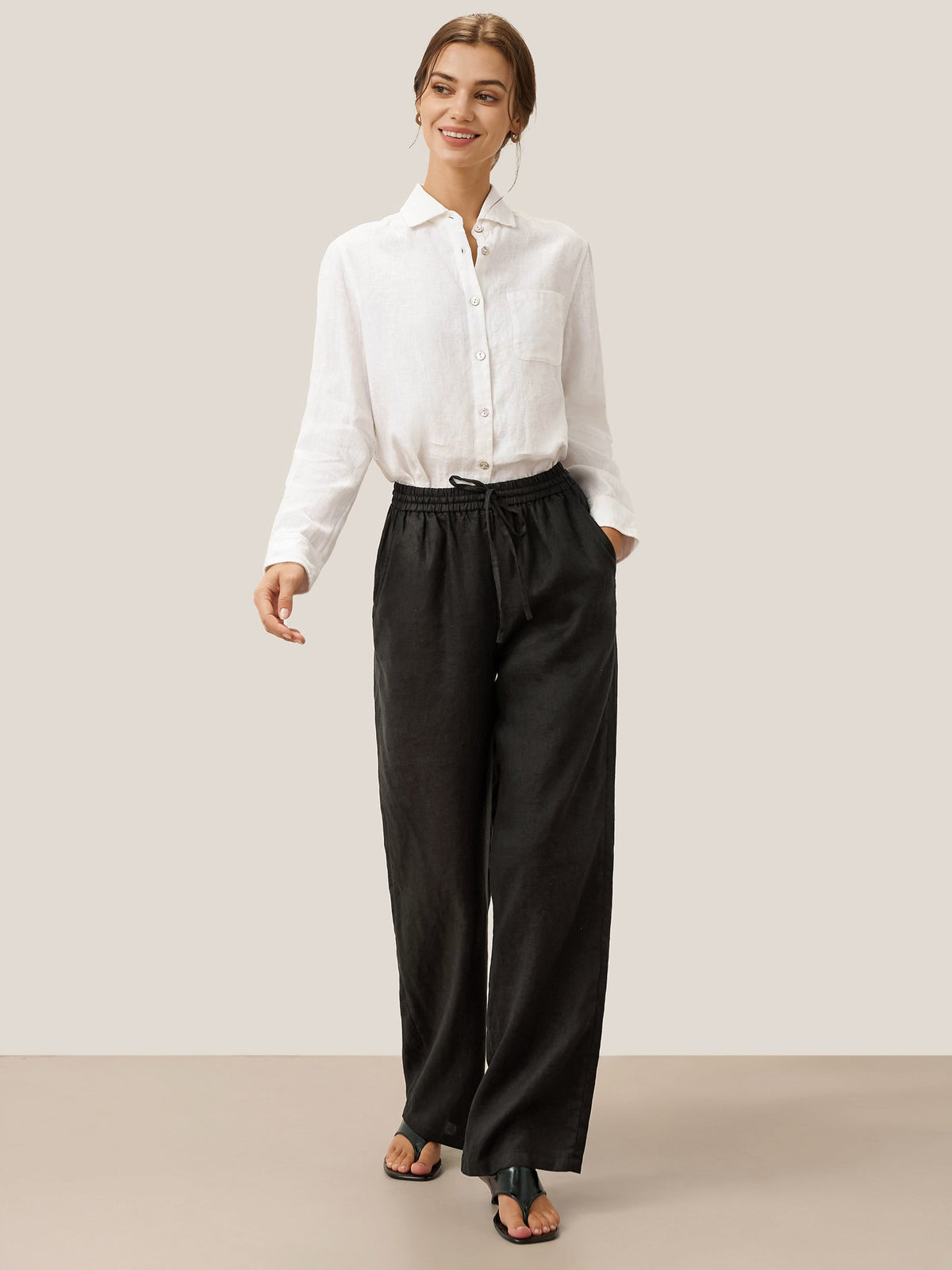 Lyon | Classic Linen Trousers