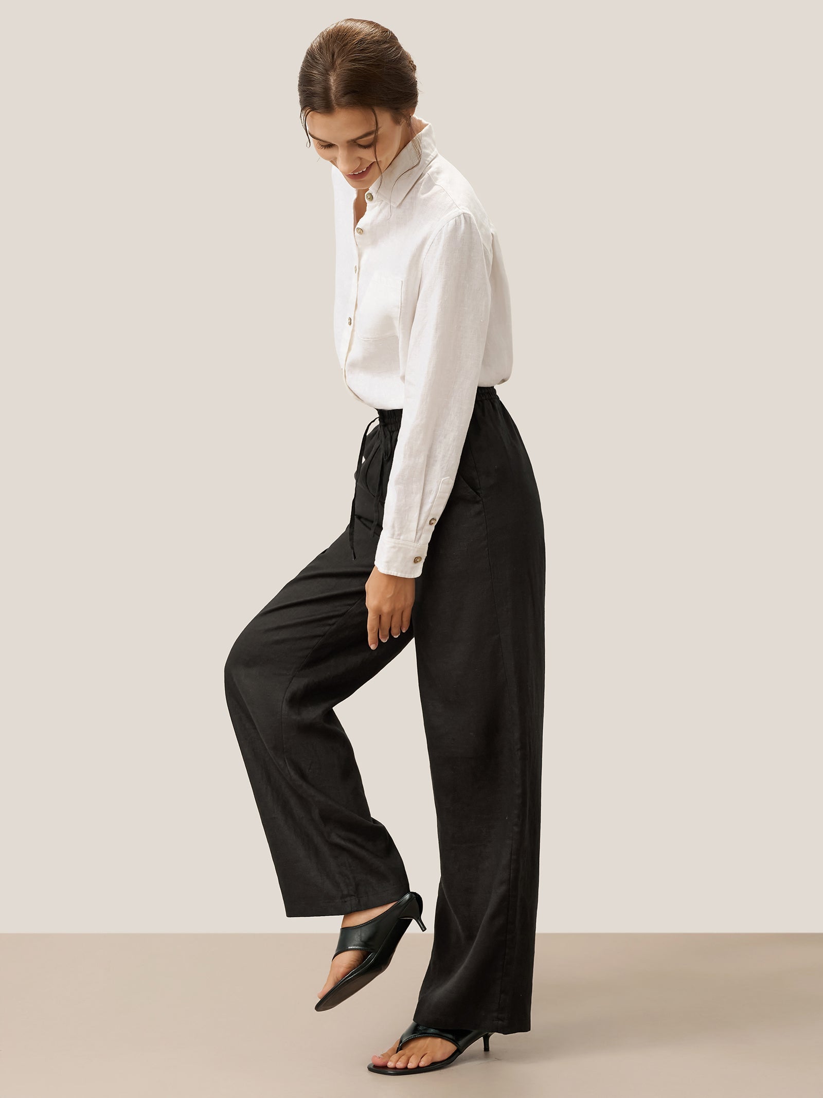 Lyon | Classic Linen Trousers