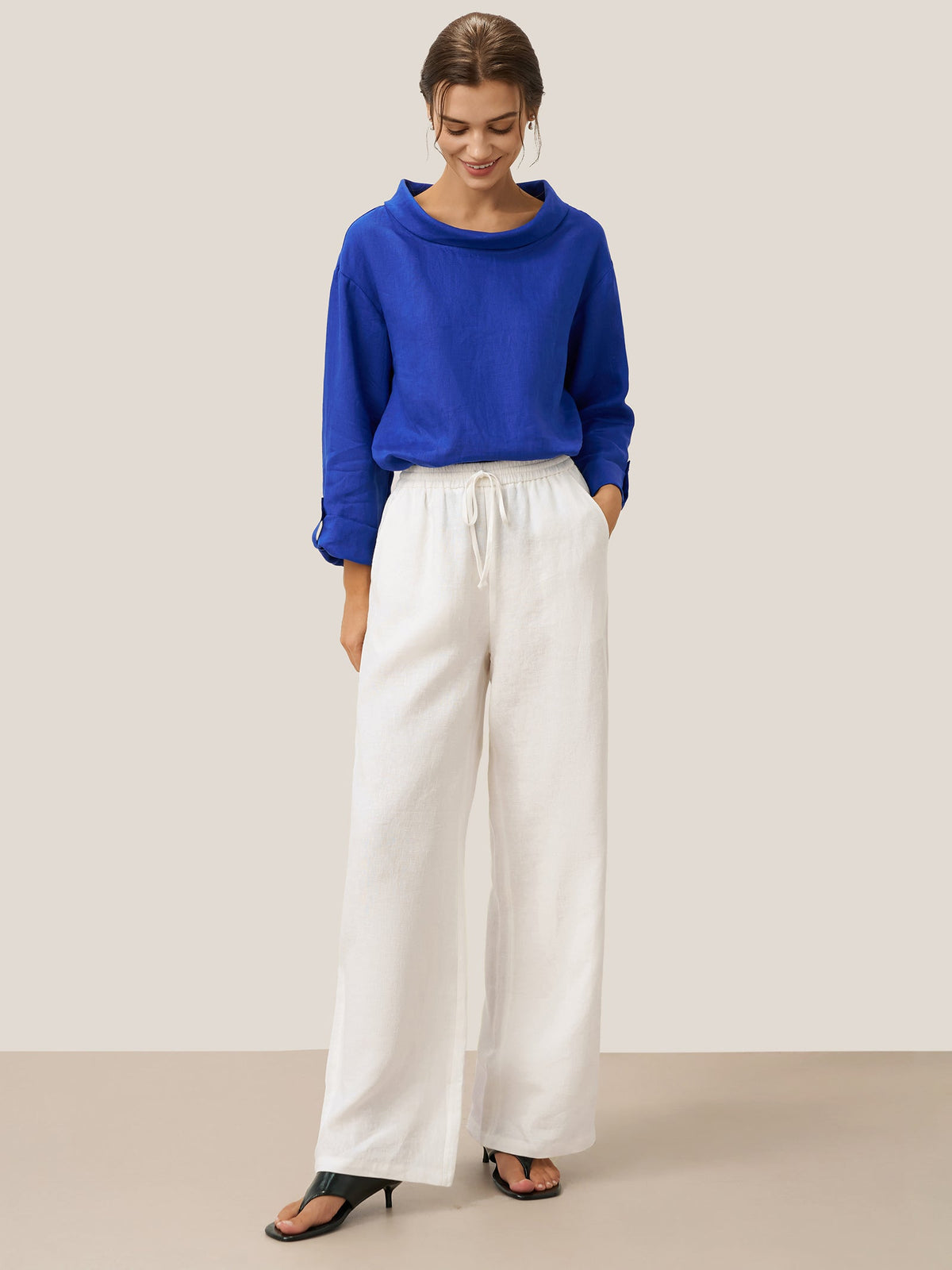 Lyon | Classic Linen Trousers