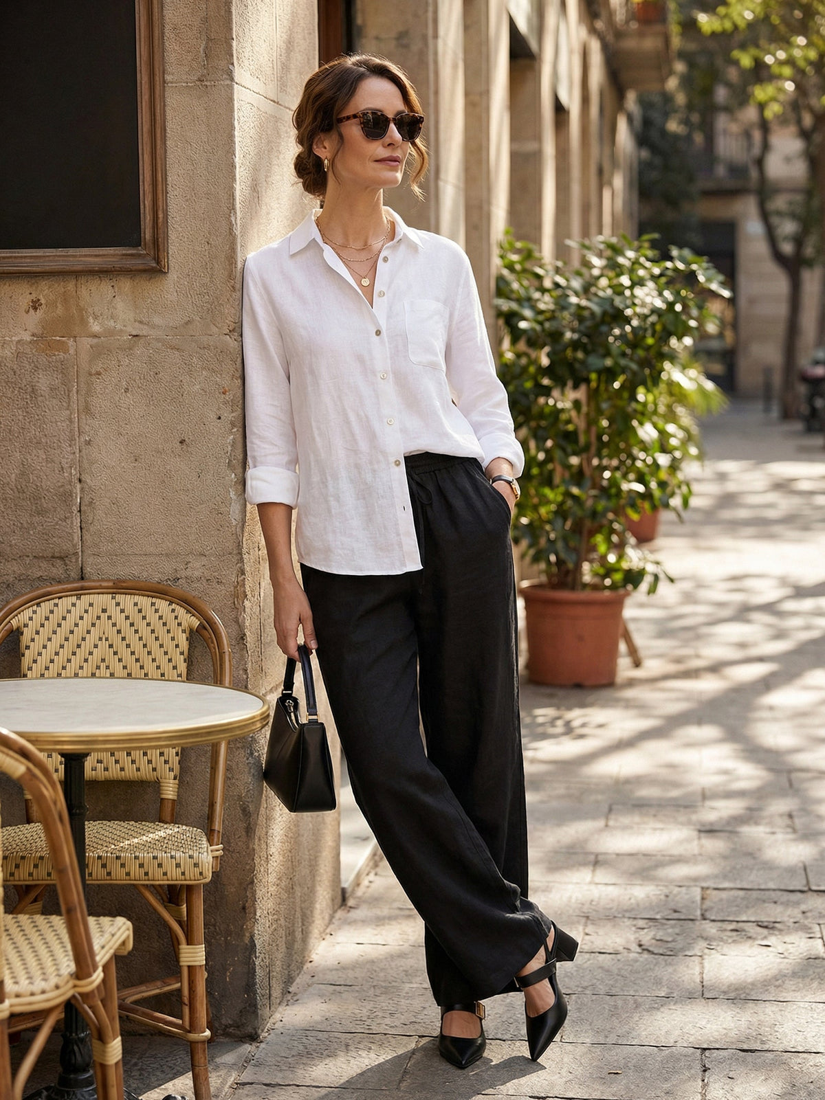 Lyon | Classic Linen Trousers