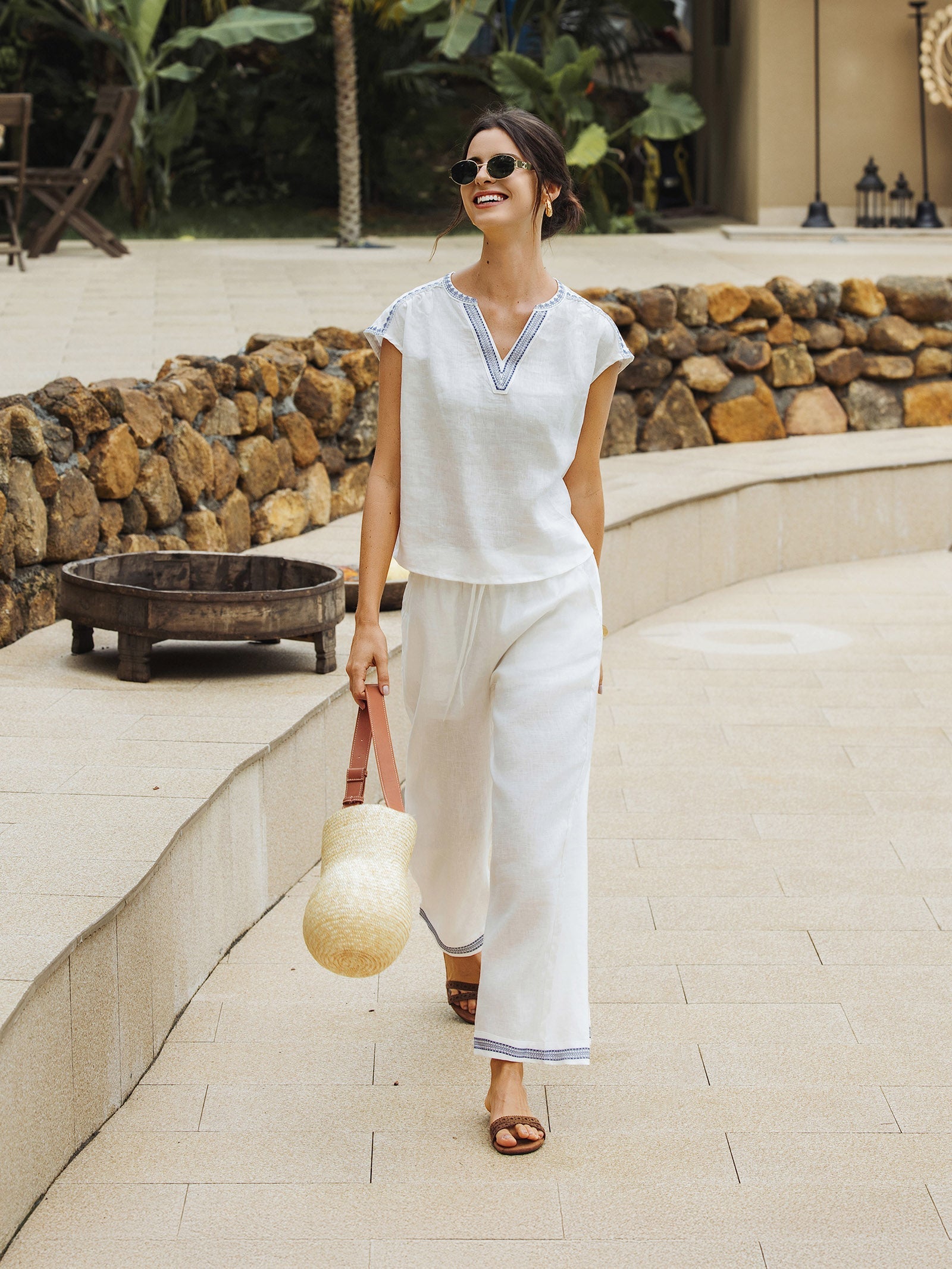 Fene | Linen Trousers