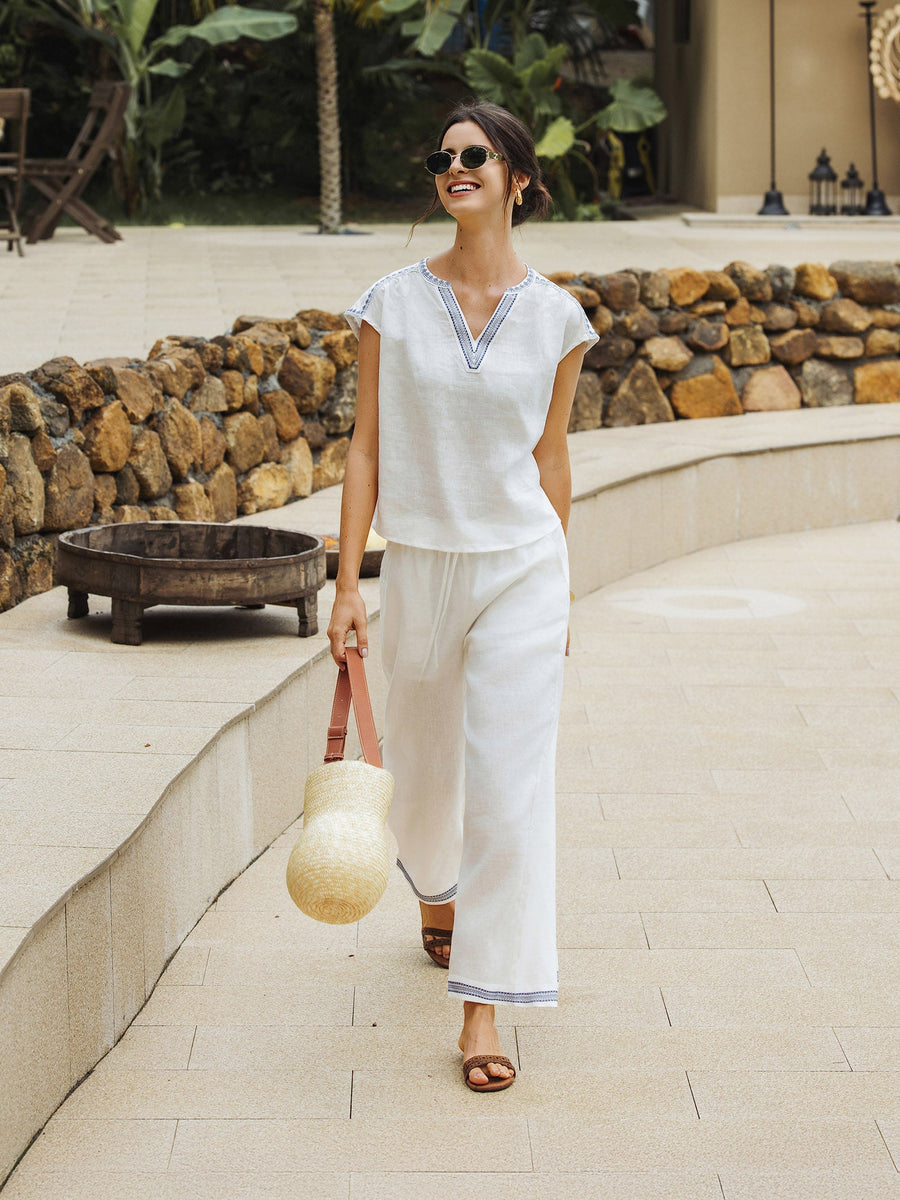 Fene | Linen Trousers