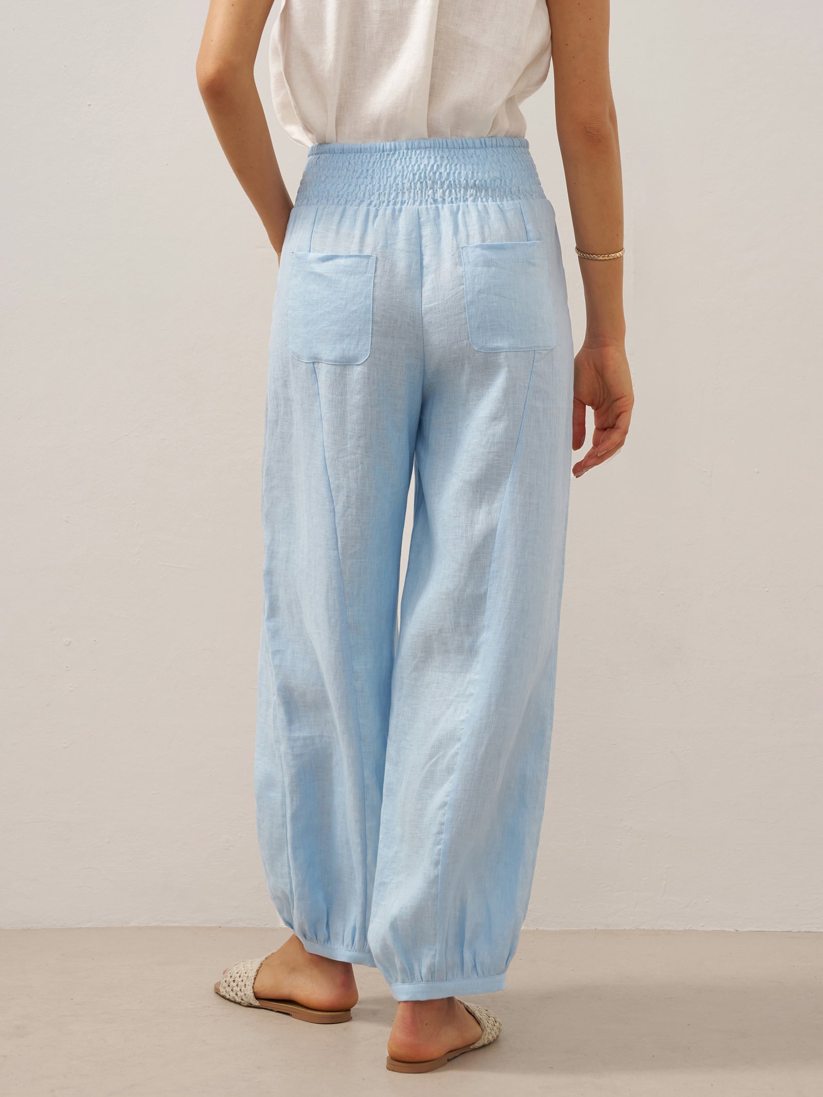 Talia | Linen Trousers