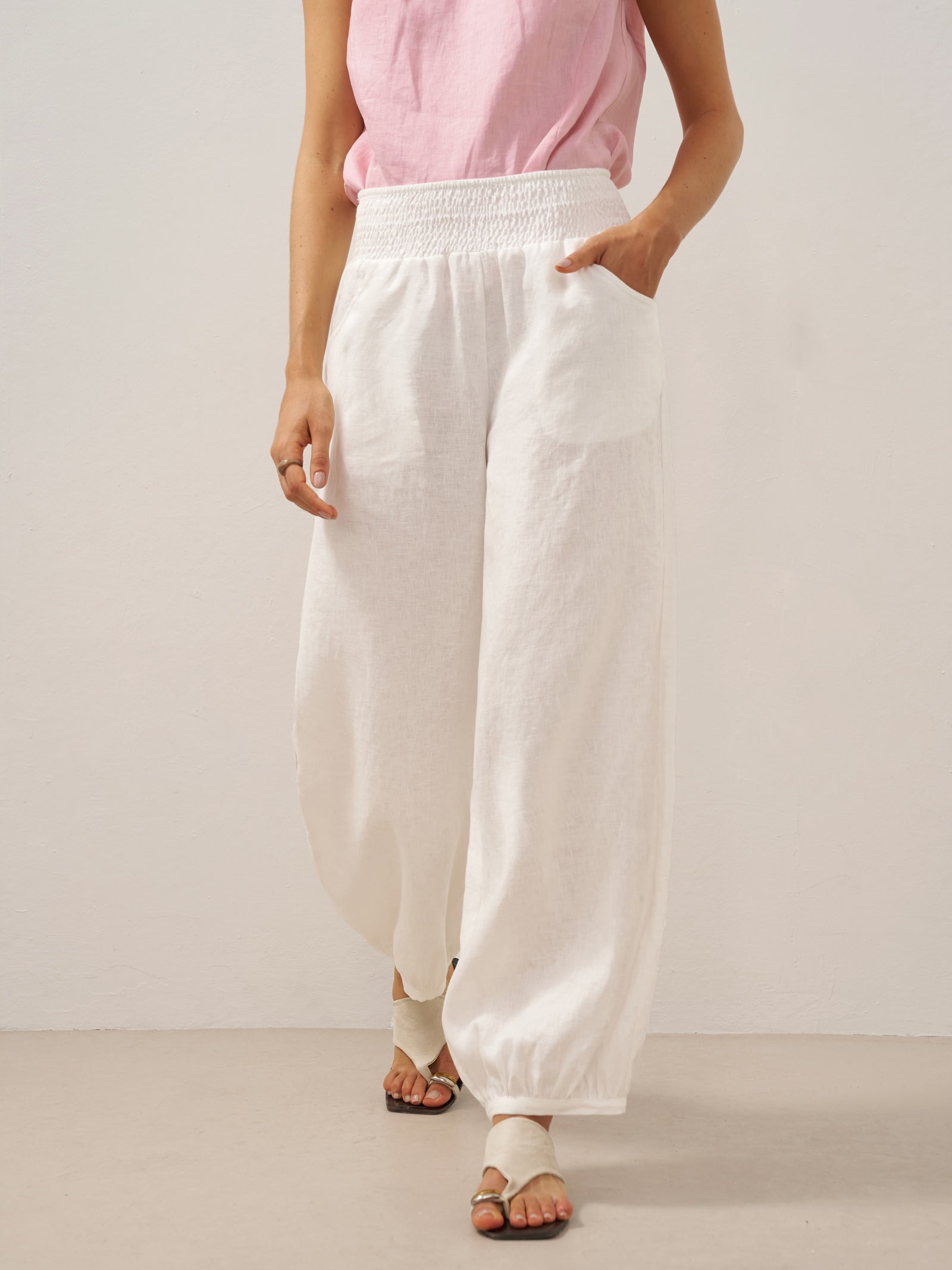 Talia | Linen Trousers