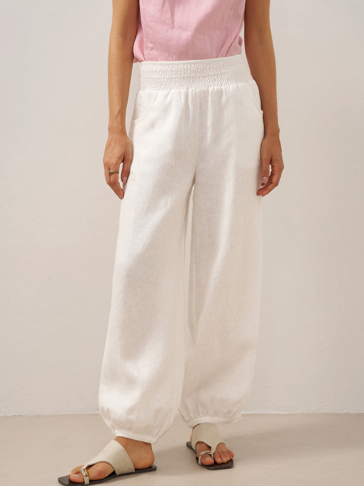Talia | Linen Trousers