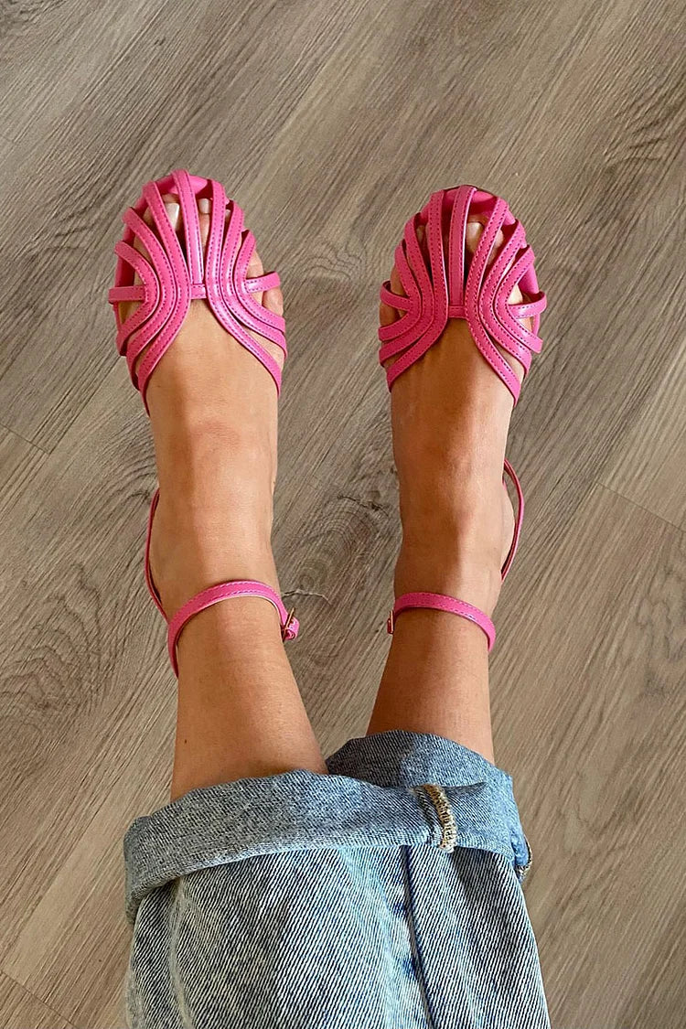 Gioiella | Metallic Strappy Sandals