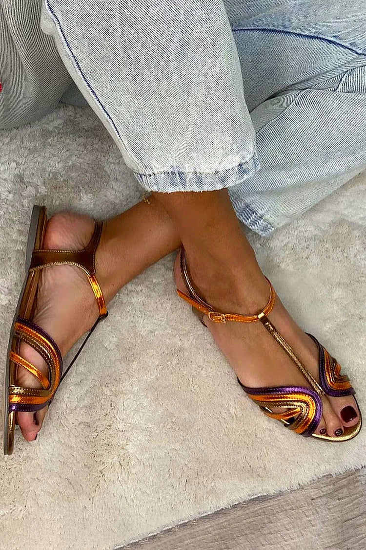 Viviana | Colourful Strappy Sandals