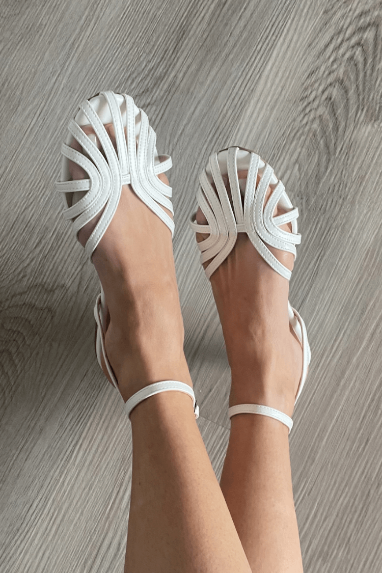 Gioiella | Metallic Strappy Sandals