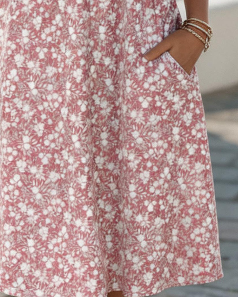 Carmen | Floral Midi Dress