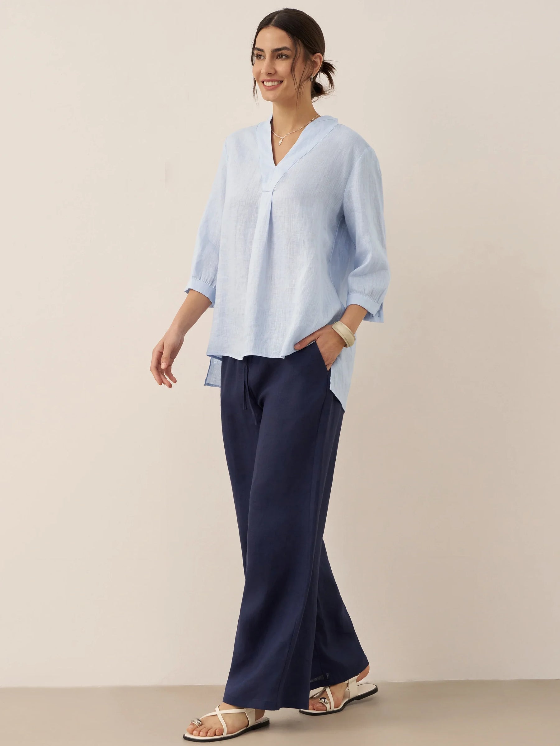 Lyon | Classic Linen Trousers