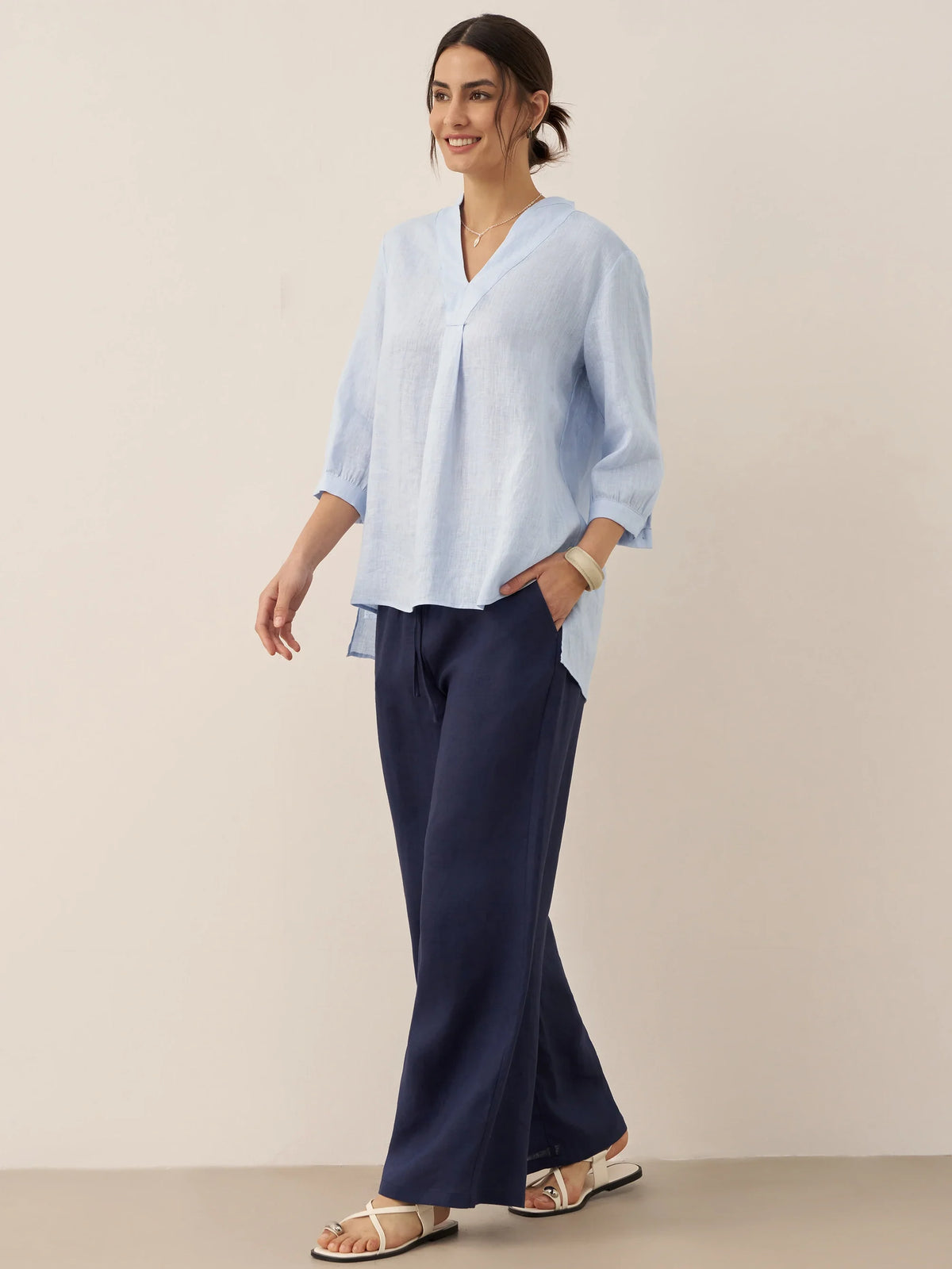 Lyon | Classic Linen Trousers