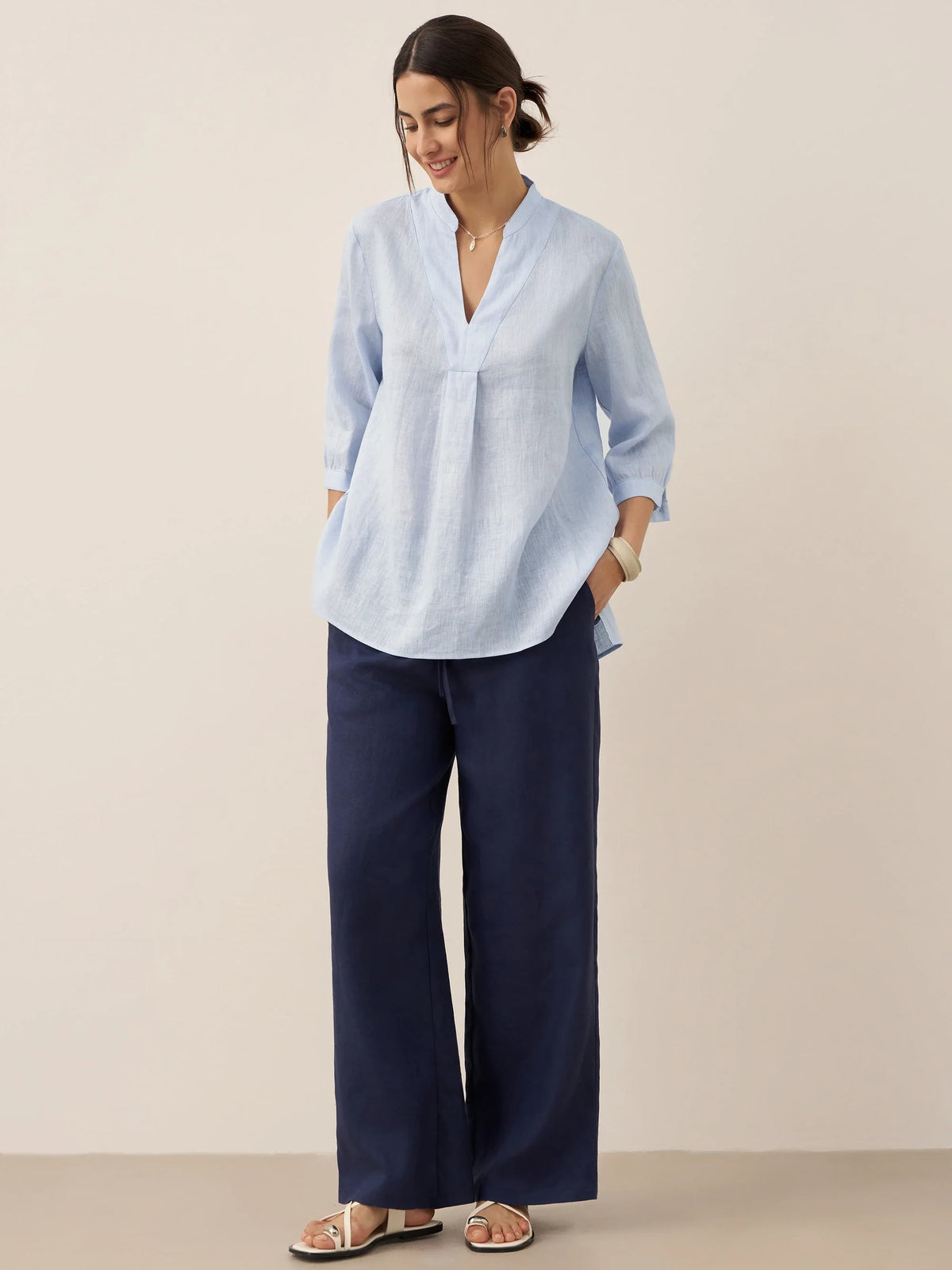 Lyon | Classic Linen Trousers