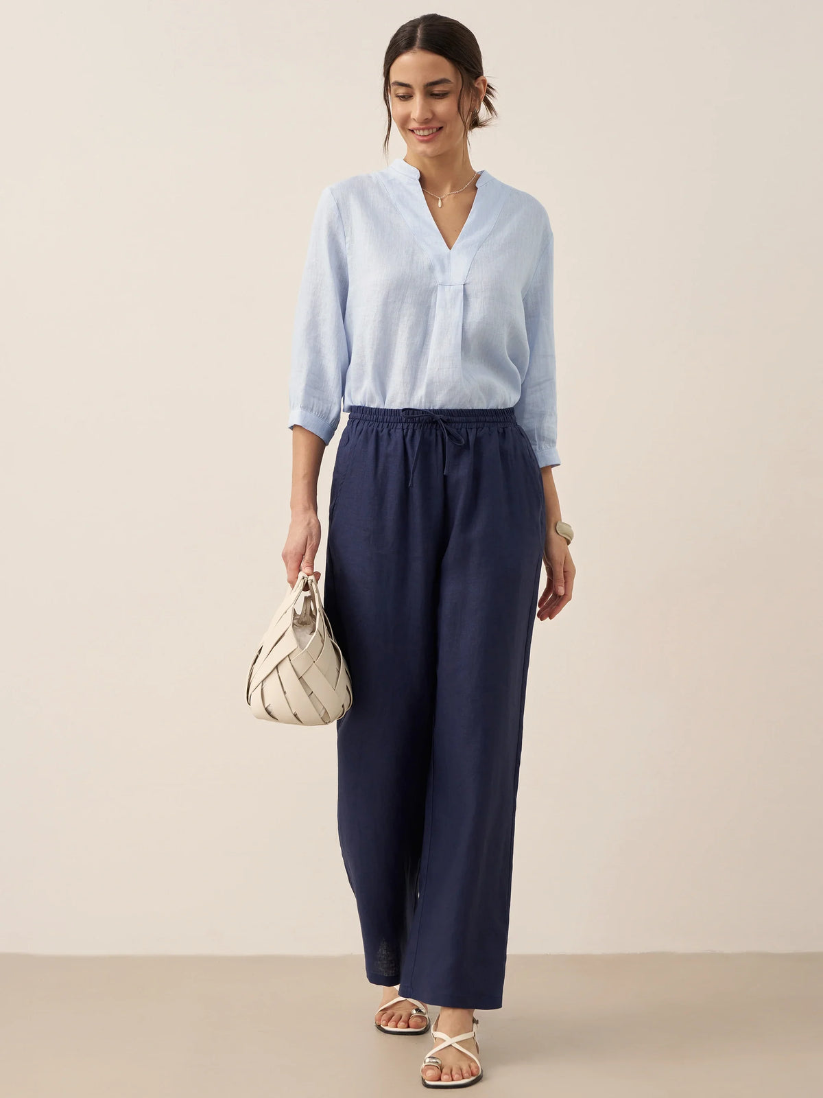 Lyon | Classic Linen Trousers