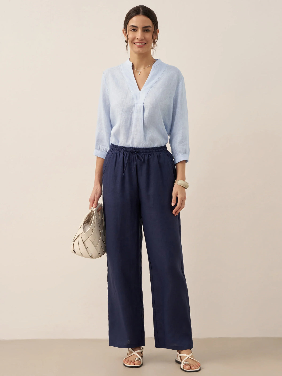 Lyon | Classic Linen Trousers