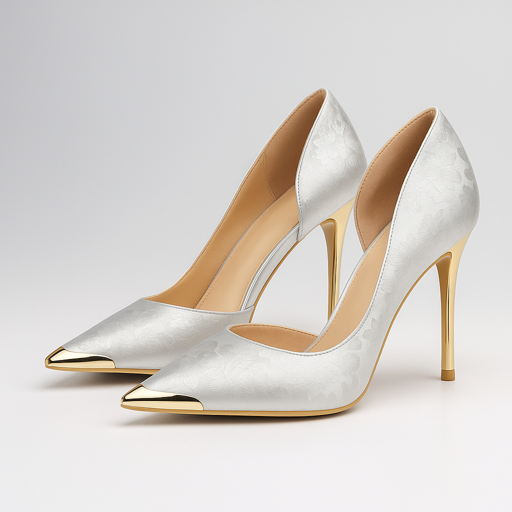 Aurelia | Satin Pumps