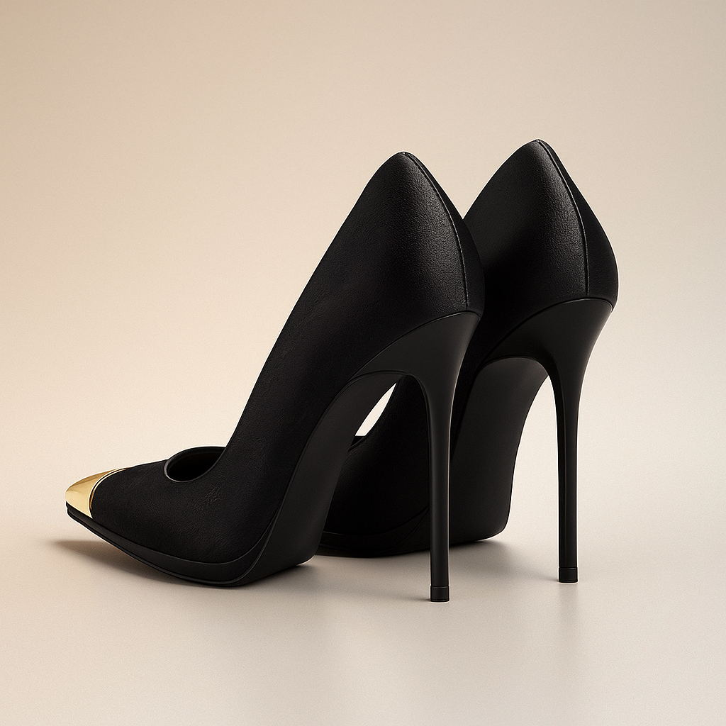 Serena | Metal Toe Pumps