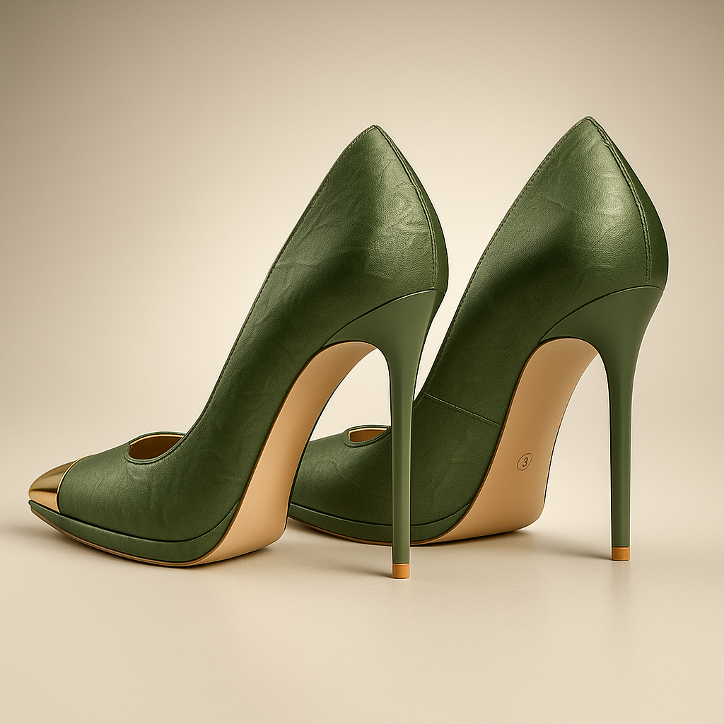 Serena | Metal Toe Pumps