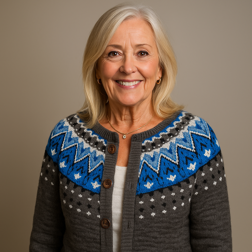 ELVIRA | RETRO ICELANDIC CARDIGAN