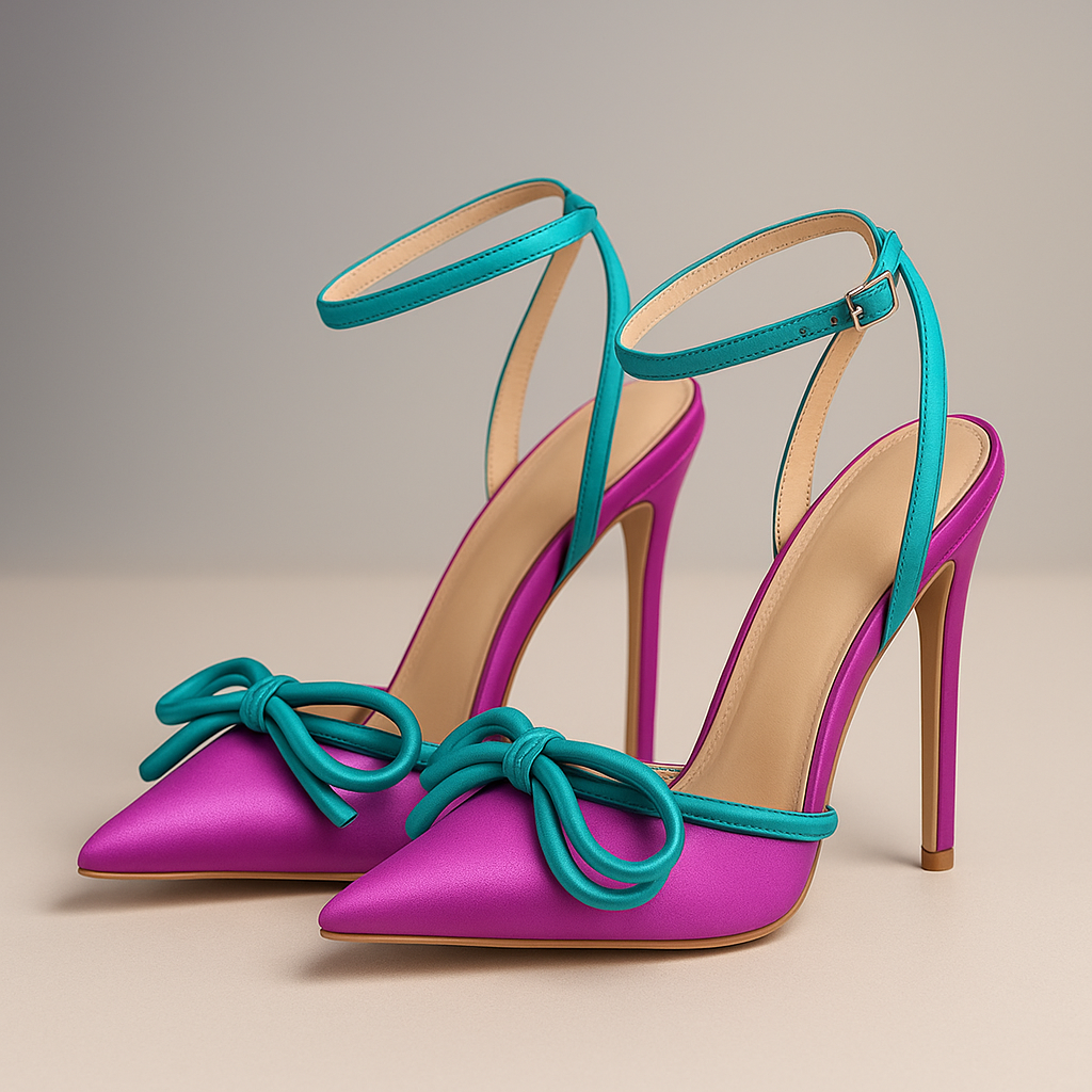 Amoura | Bow Stiletto Heels