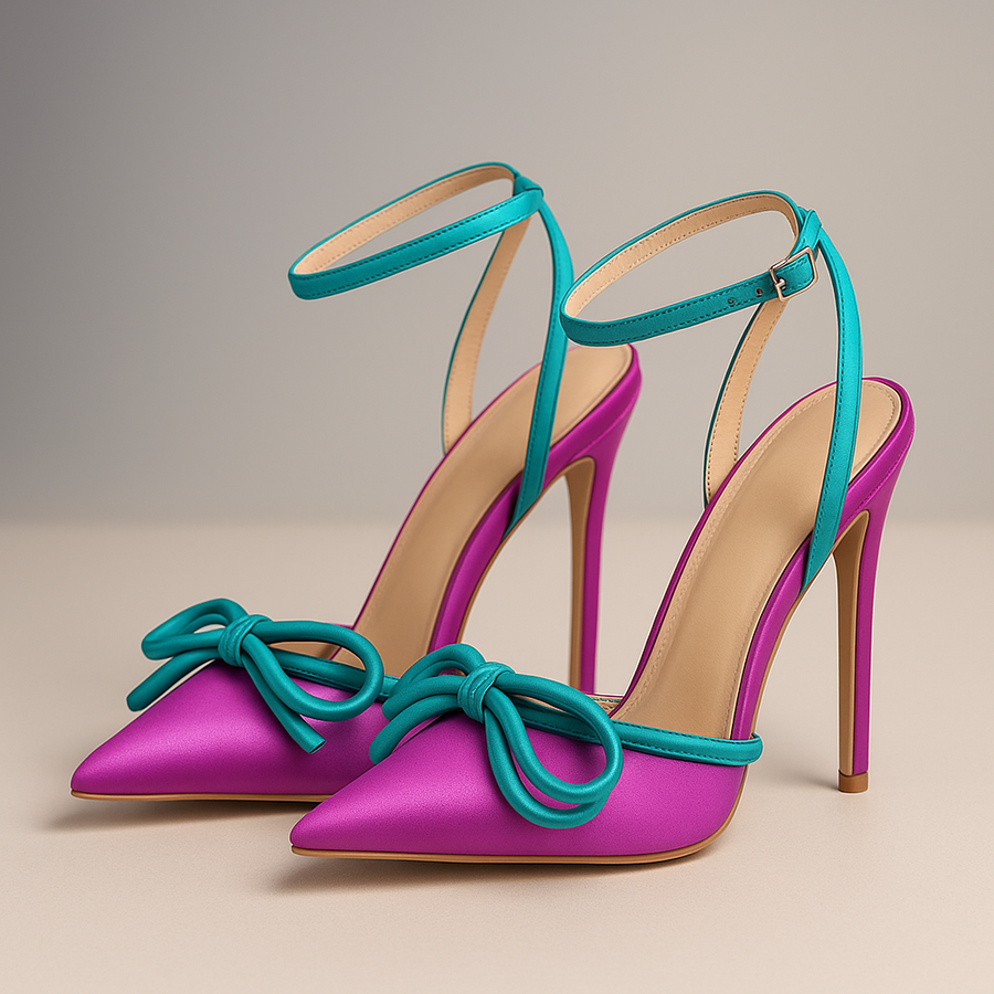 Amoura | Bow Stiletto Heels
