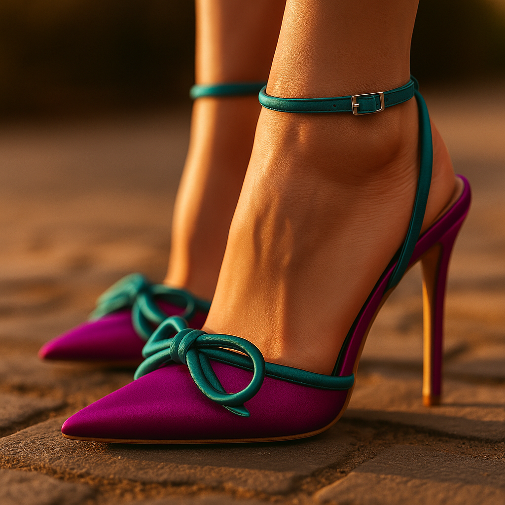 Amoura | Bow Stiletto Heels