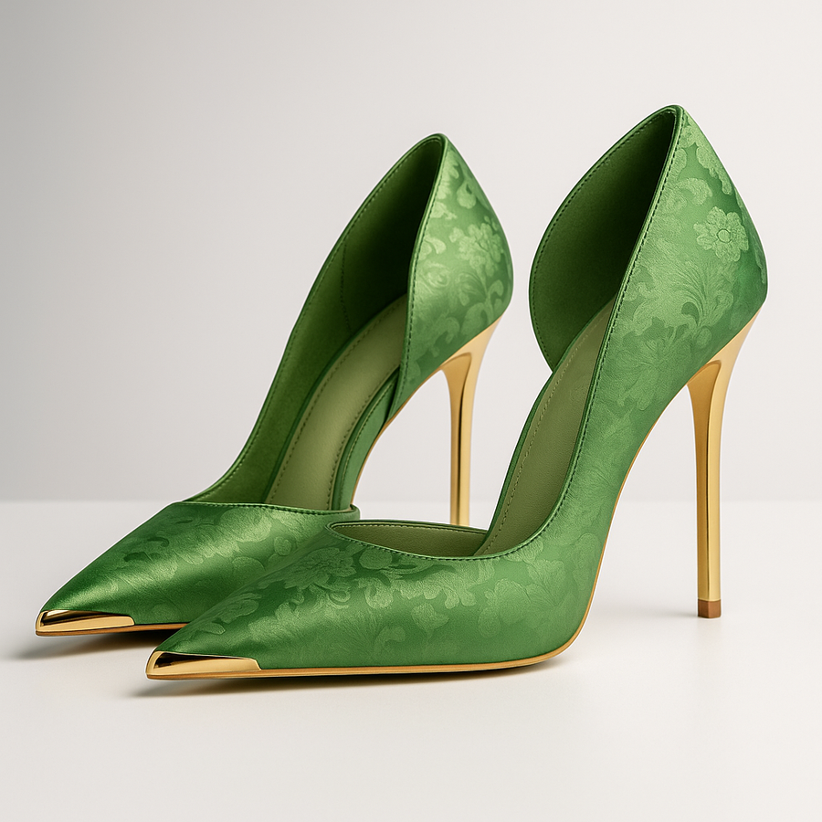 Aurelia | Satin Pumps