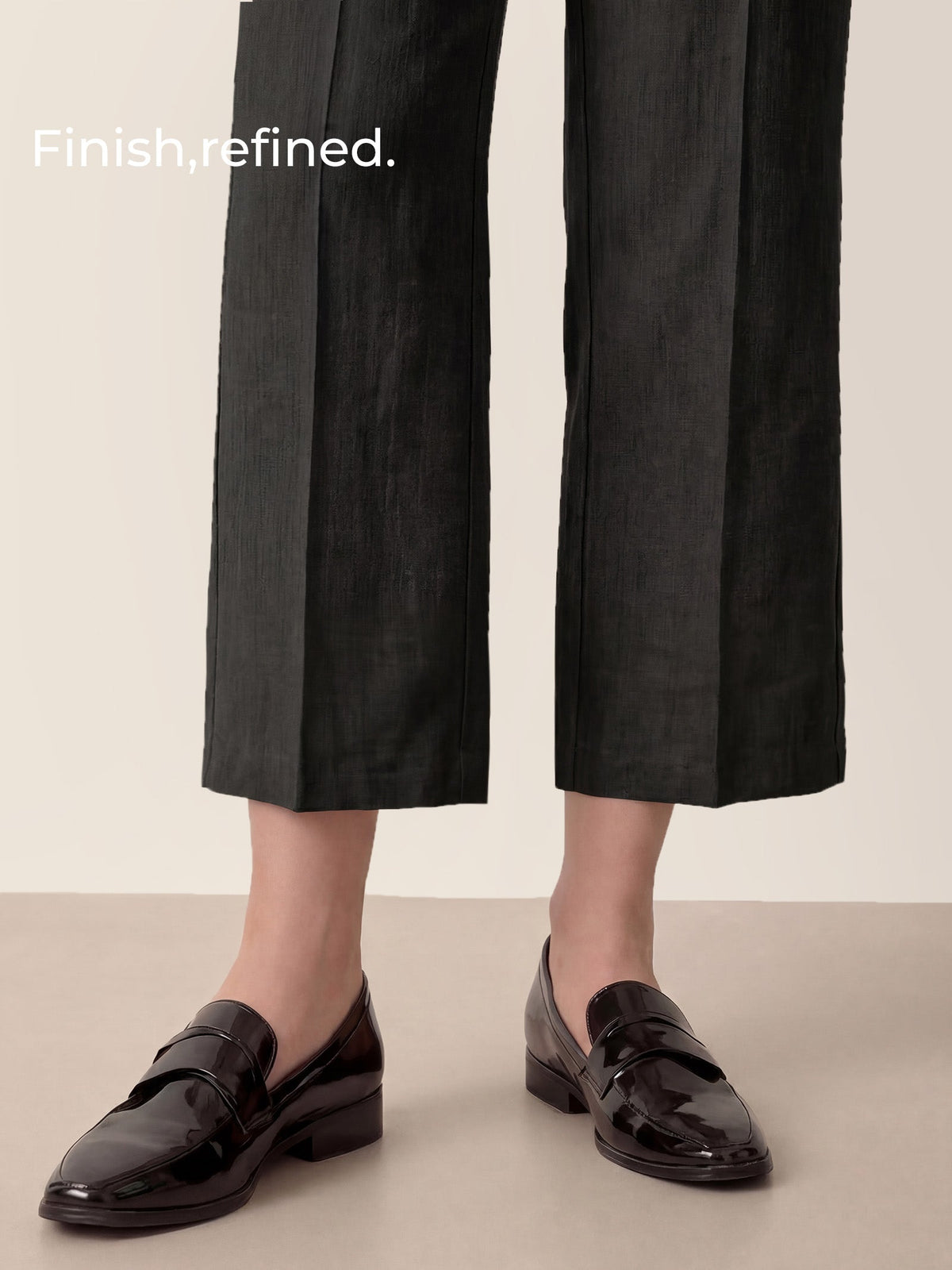 Leighton | Tailored Linen Trousers