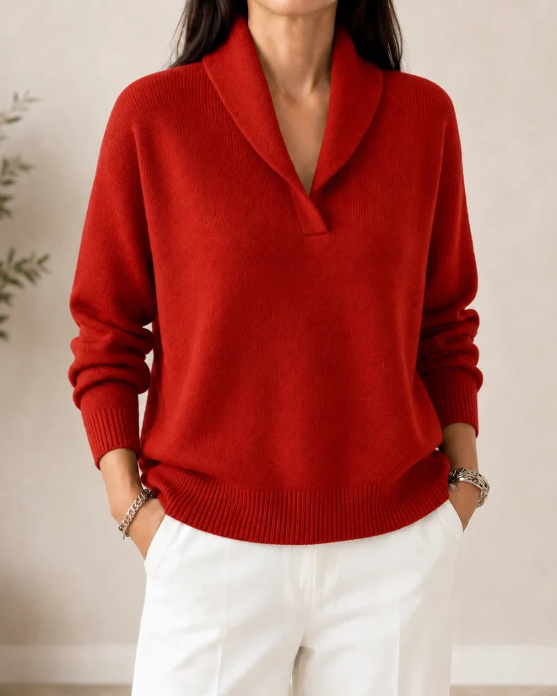 Cosy V-Neck Jumper for Women