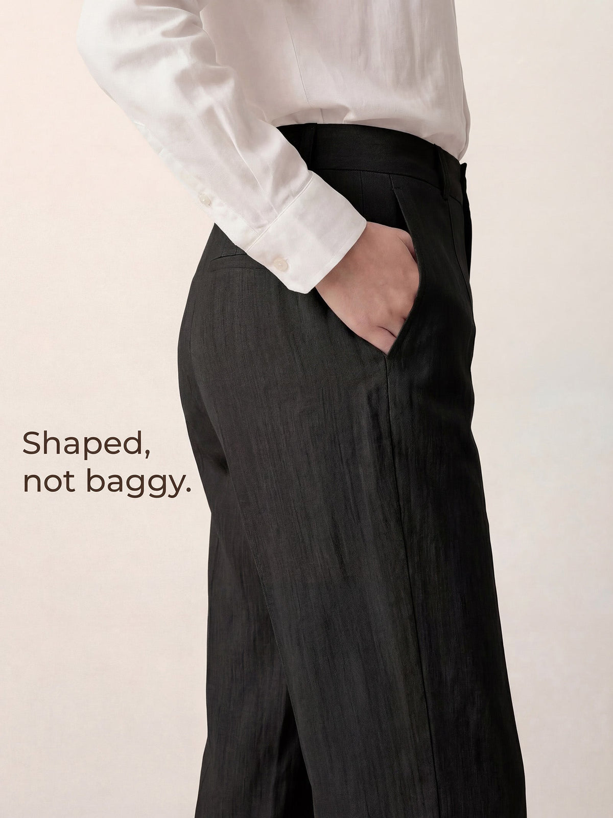 Leighton | Tailored Linen Trousers
