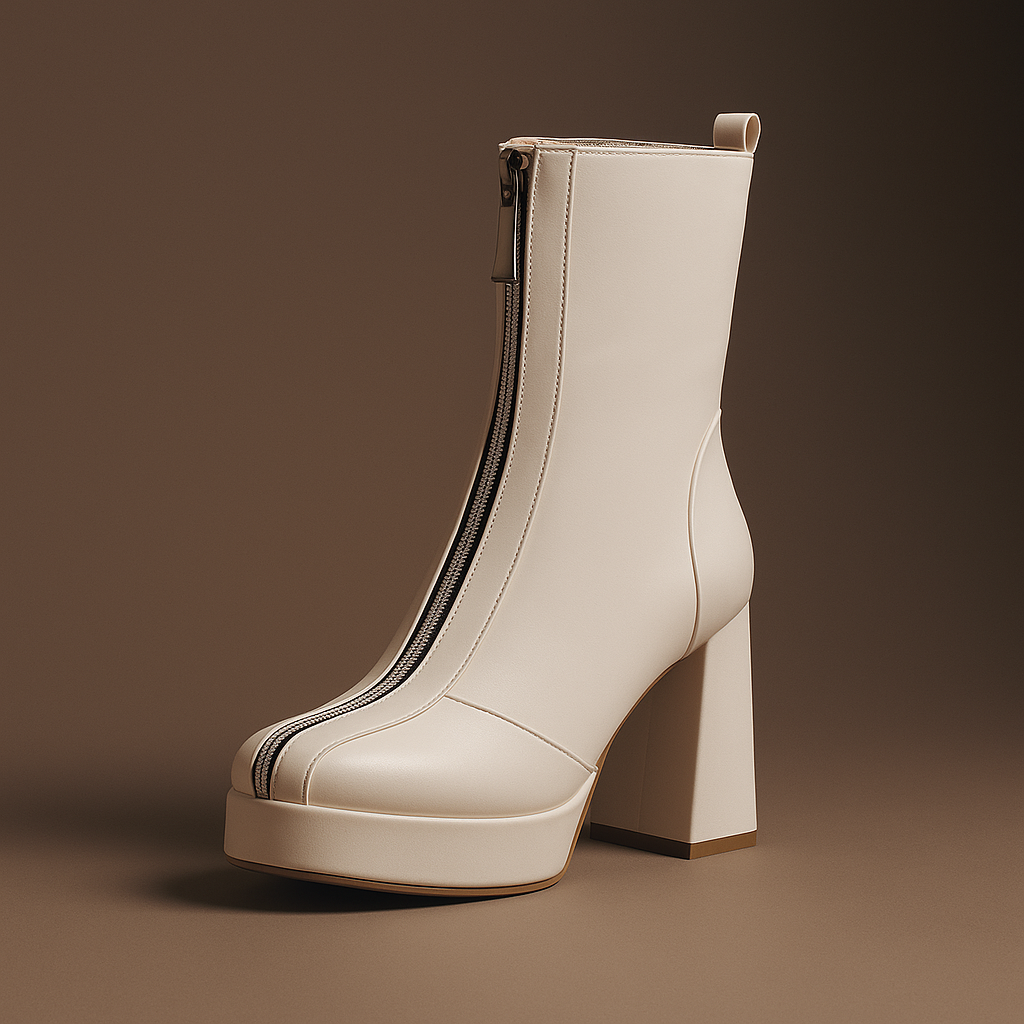Caldera | Platform Block Heel Ankle Boots