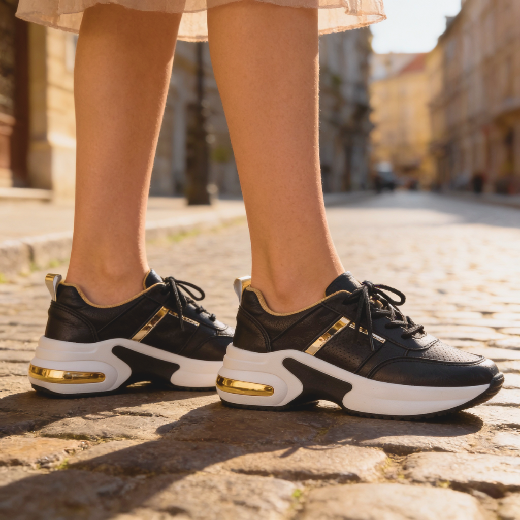 Aira | Cushioned Platform Sneakers