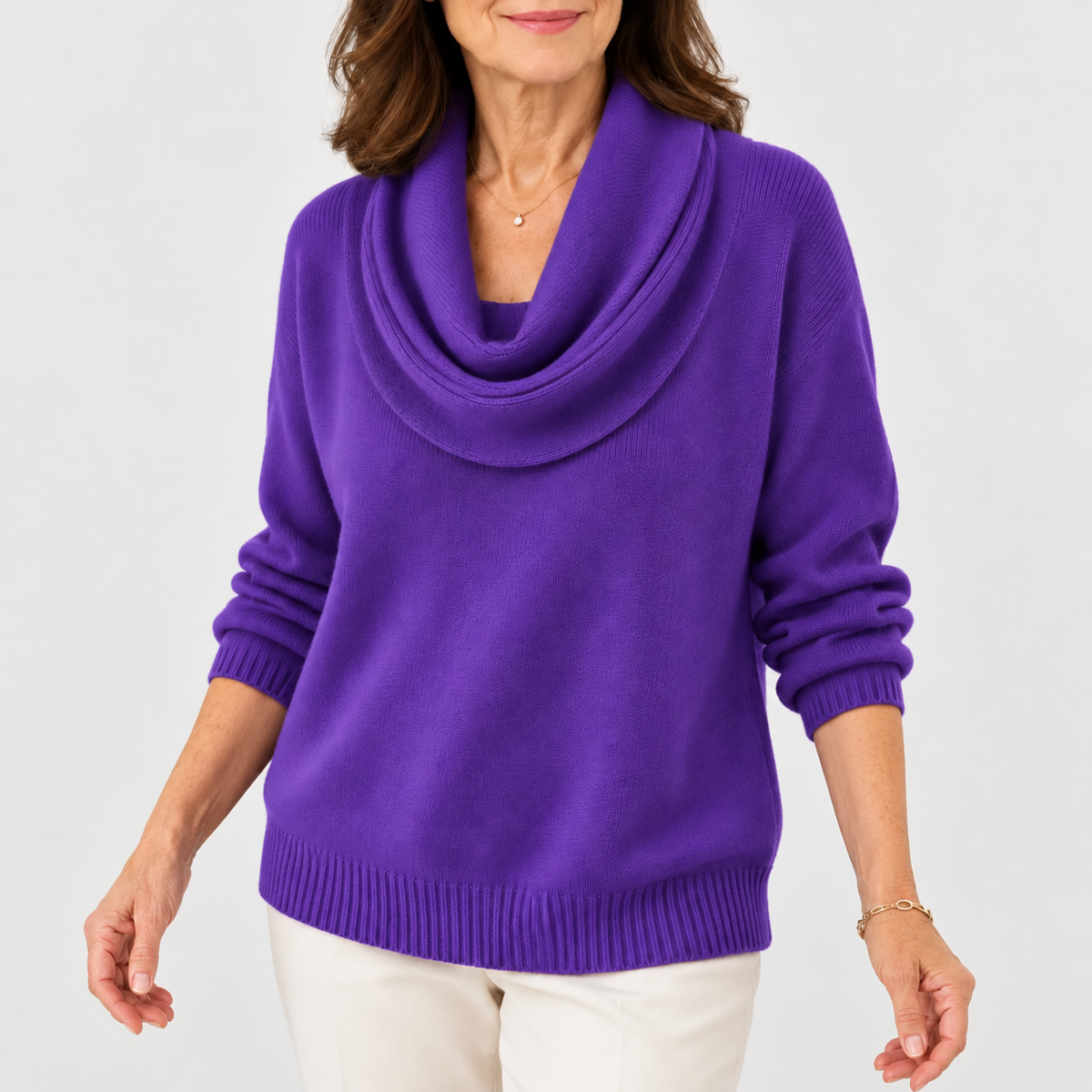Carys | Soft Cowl Neck Jumper