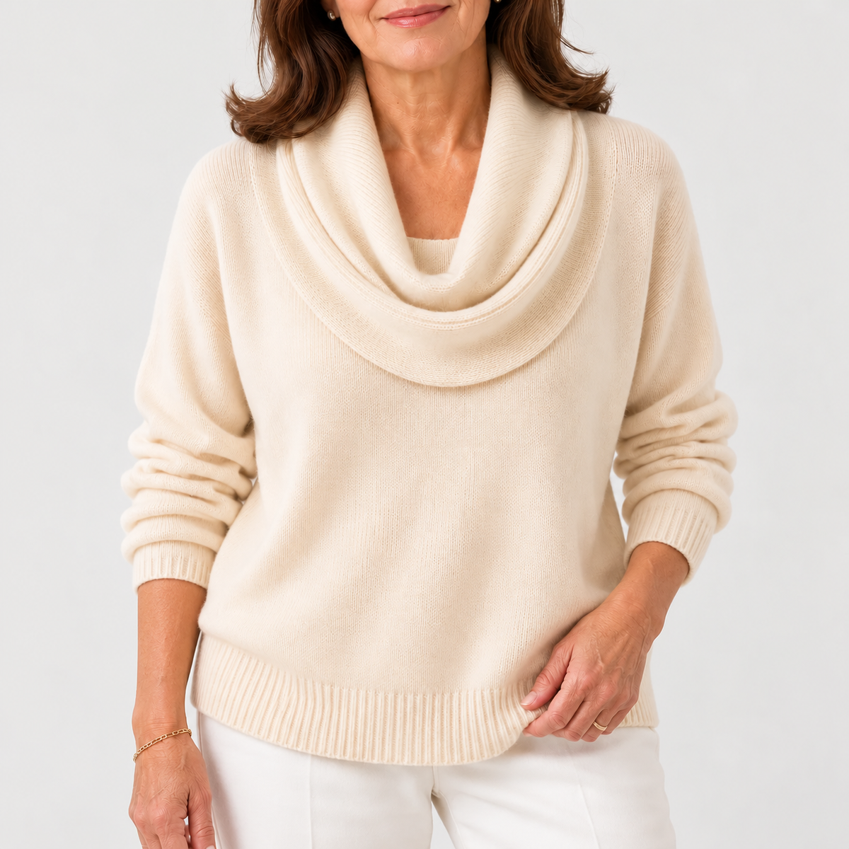 Carys | Soft Cowl Neck Jumper
