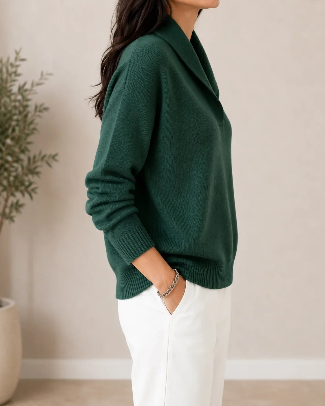 Cosy V-Neck Jumper for Women