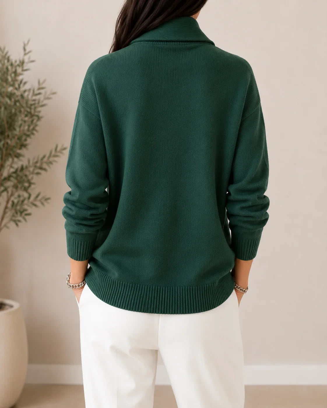Cosy V-Neck Jumper for Women