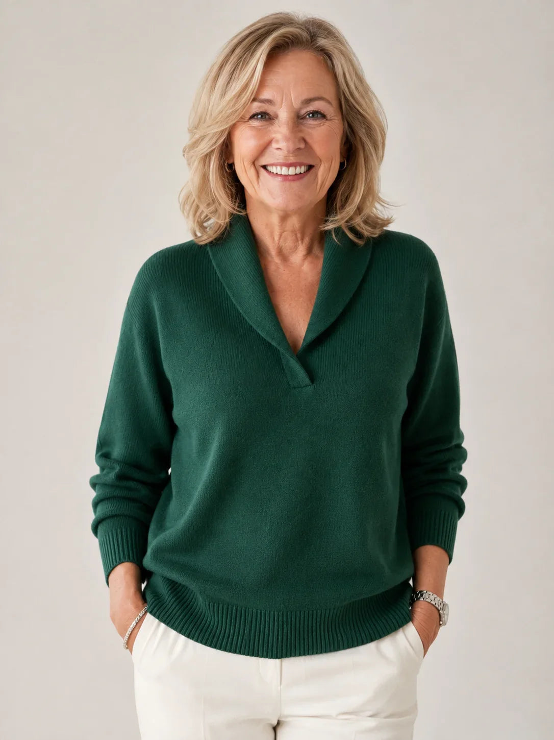Cosy V-Neck Jumper for Women