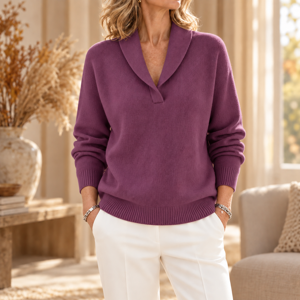 Clarissa | V-Neck Jumper