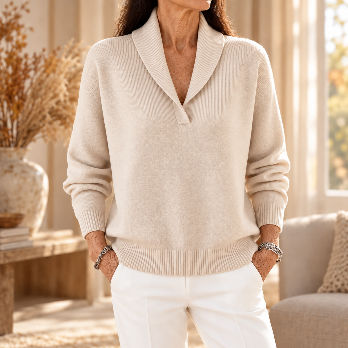 Clarissa | V-Neck Jumper