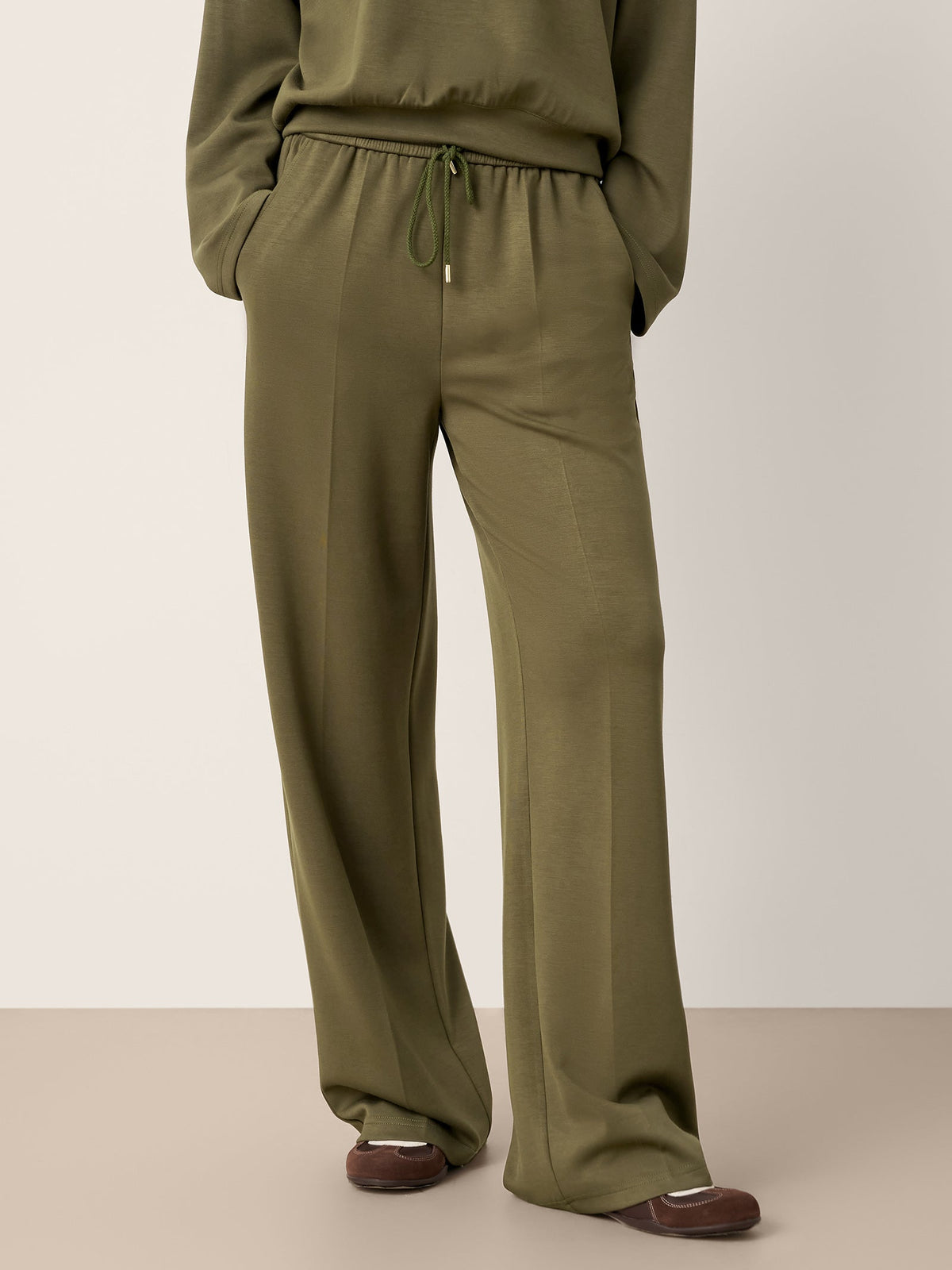 Chelsea | Wide-Leg Drawstring Trousers