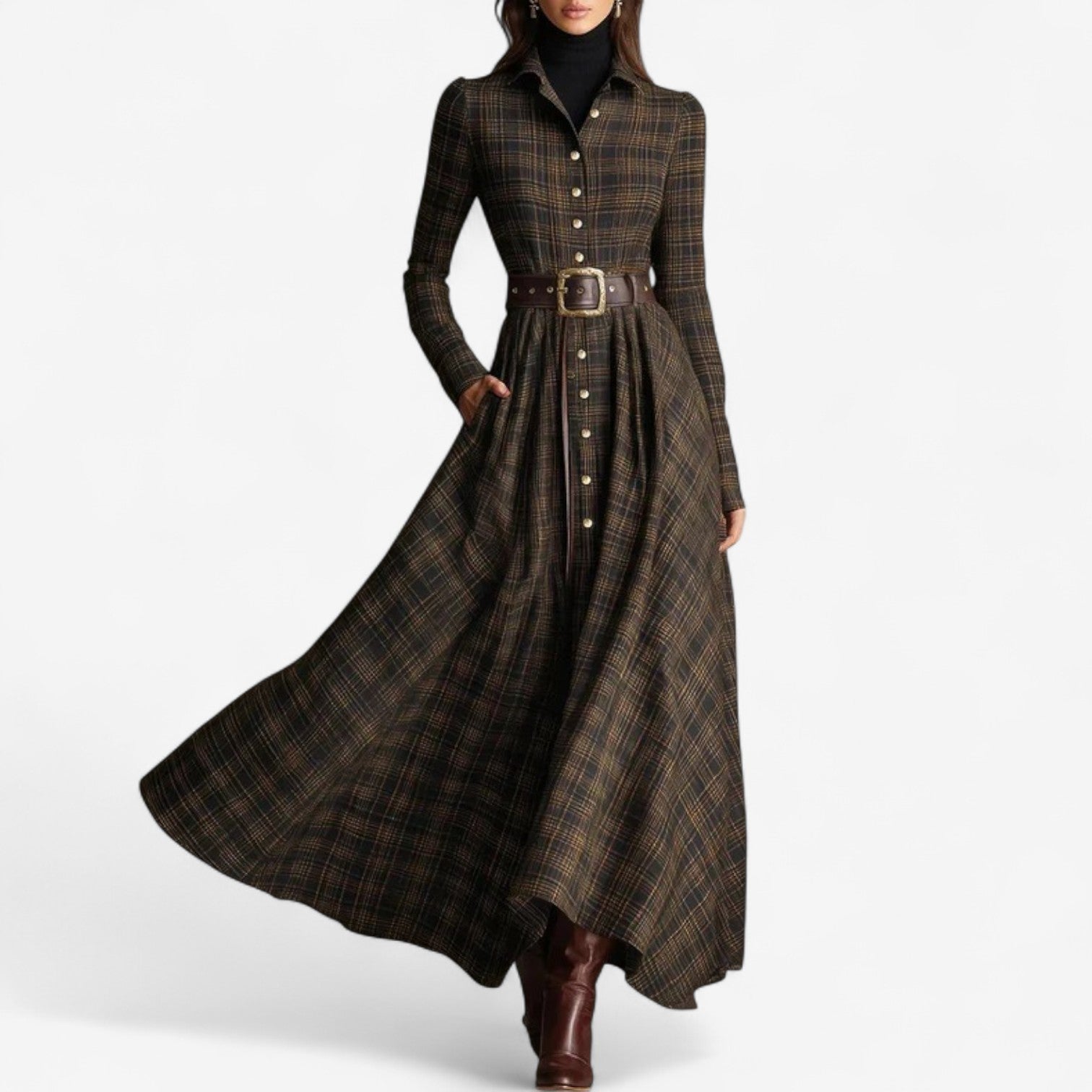 Celene | Vintage Maxi Dress