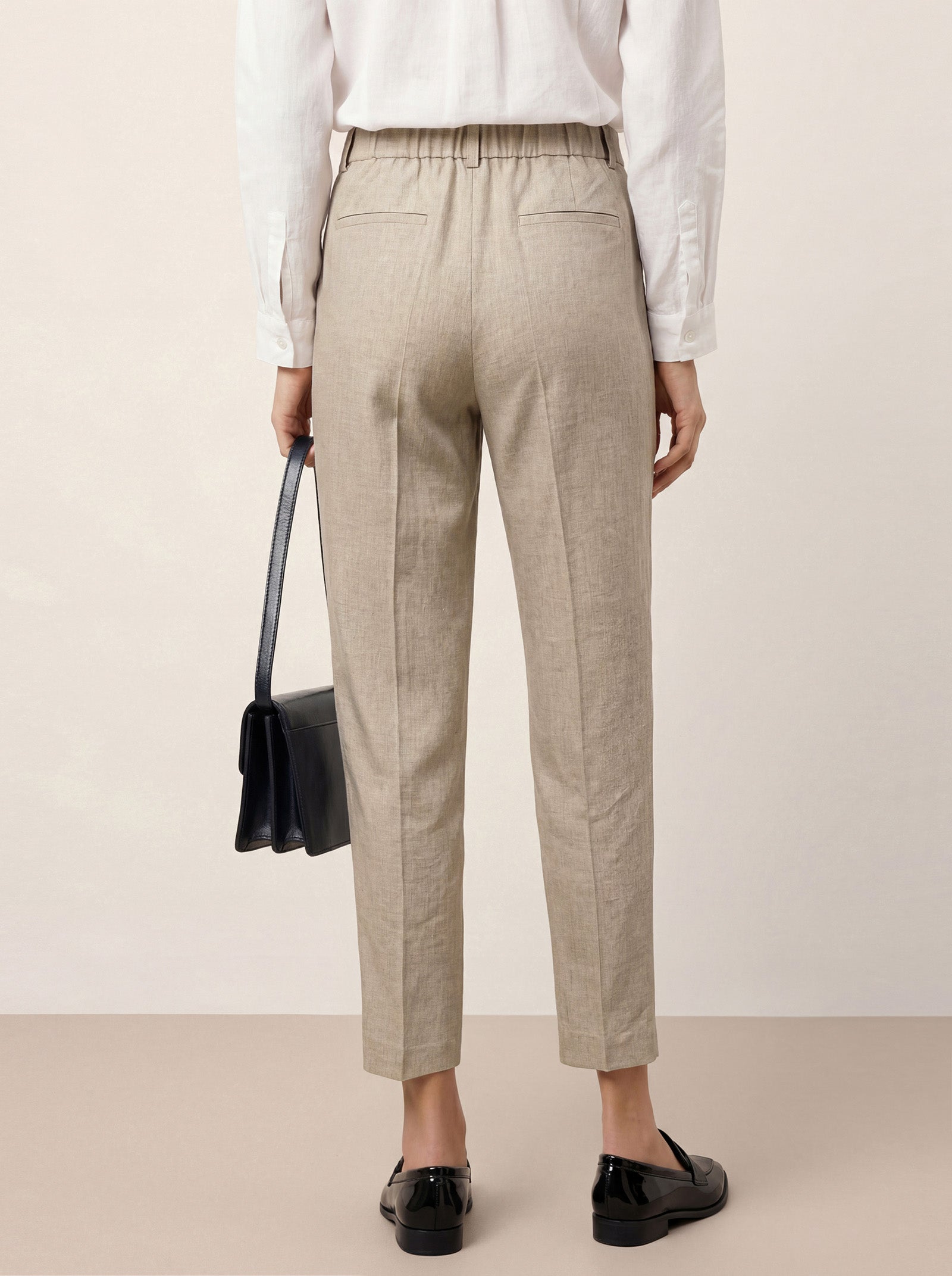 Logan | Cropped Tailored Trousers