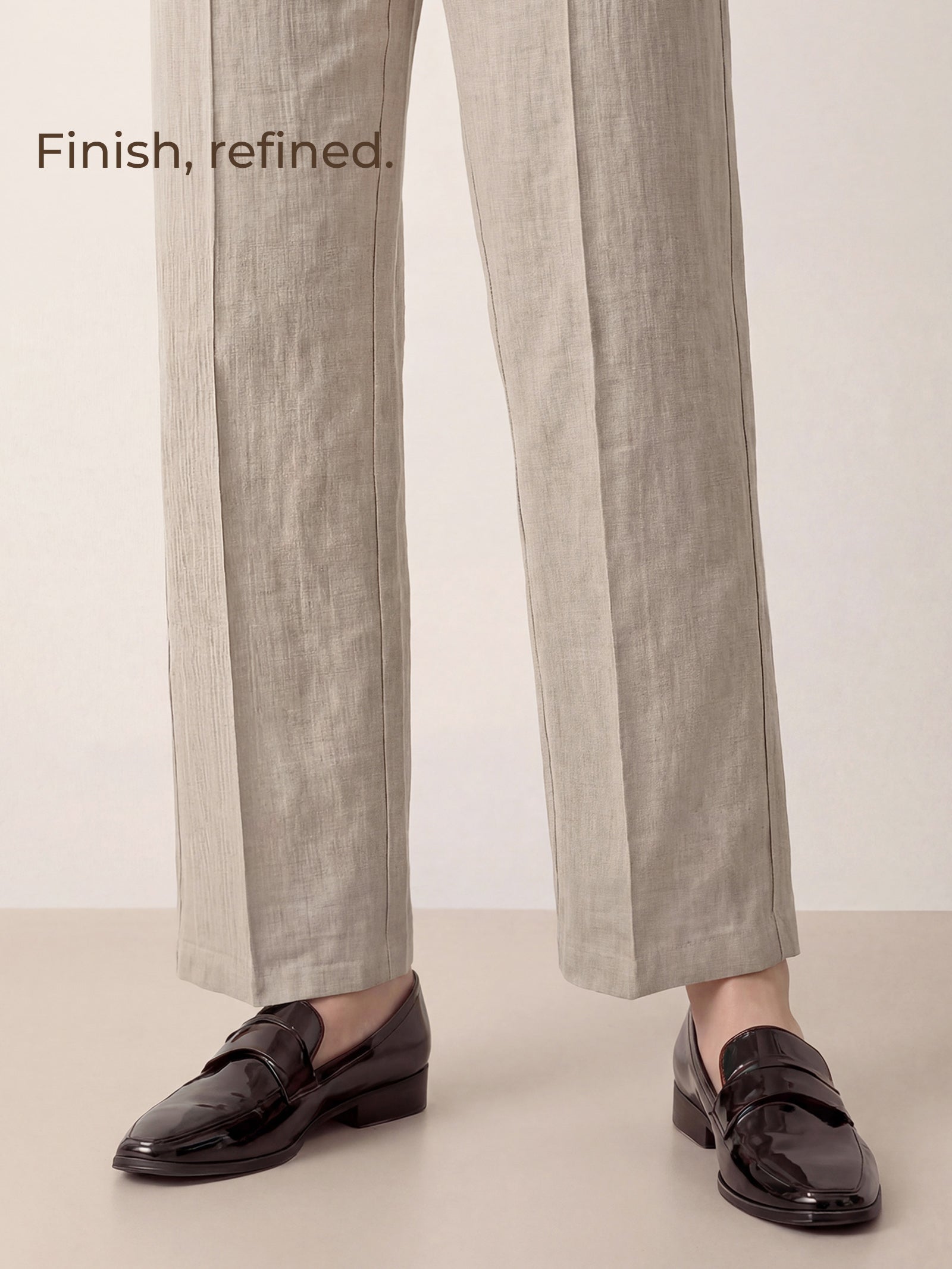 Leighton | Tailored Linen Trousers