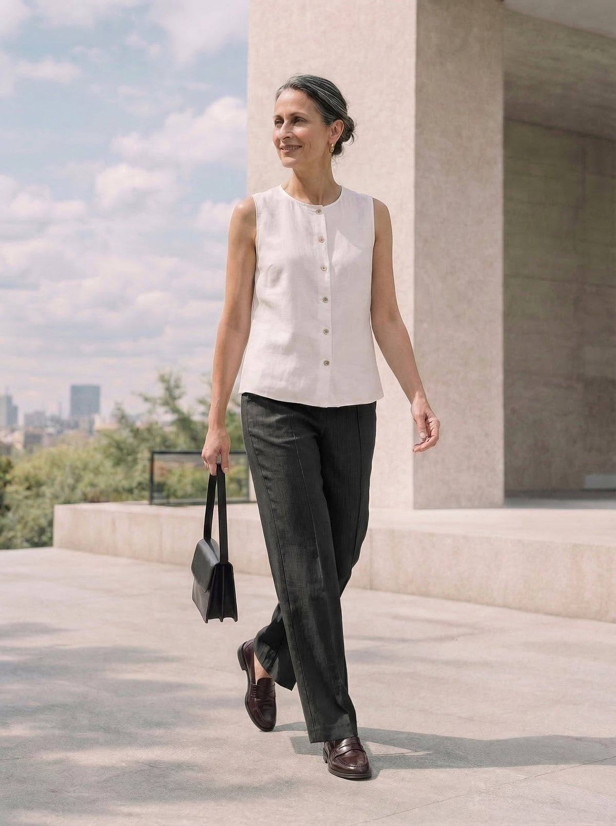 Leighton | Tailored Linen Trousers