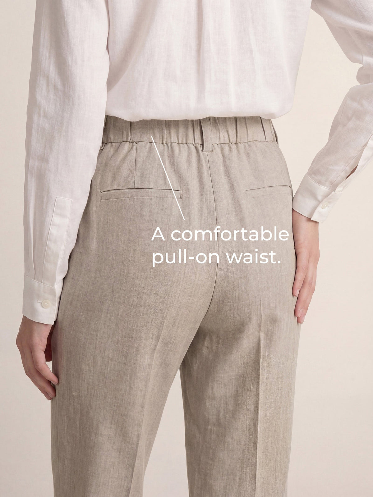 Leighton | Tailored Linen Trousers