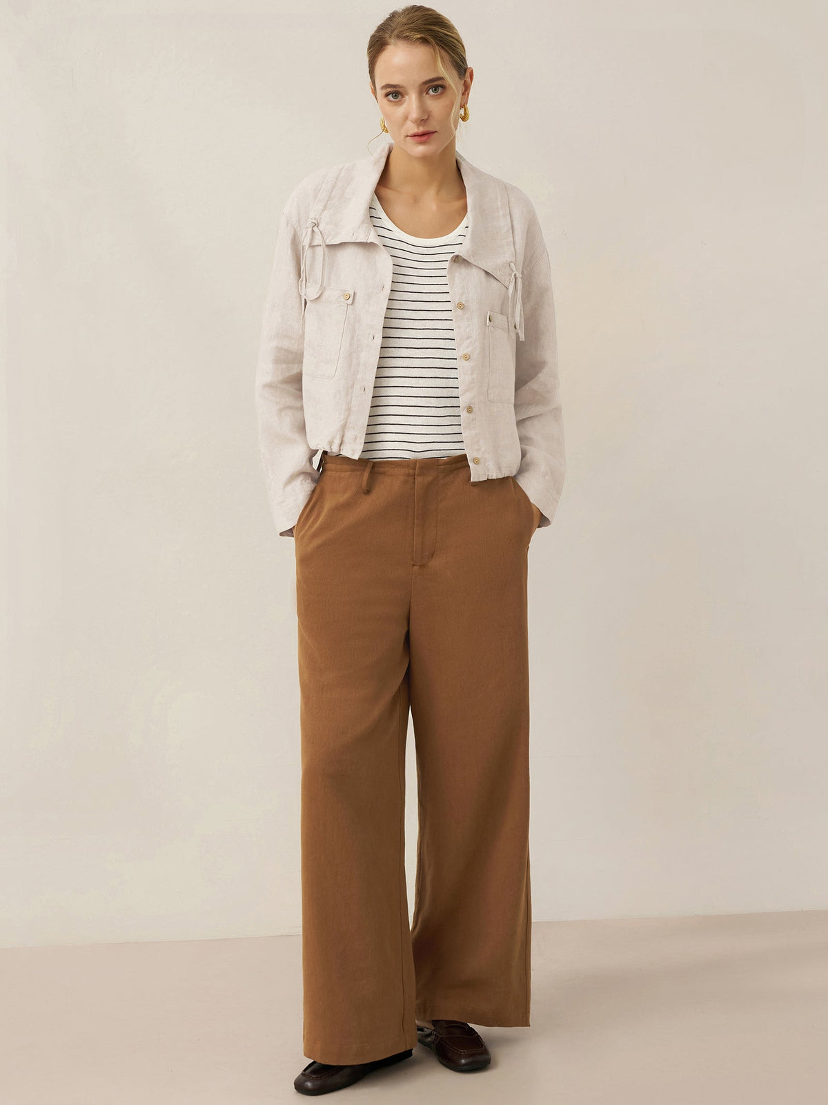 Rachel | Drawstring Trousers