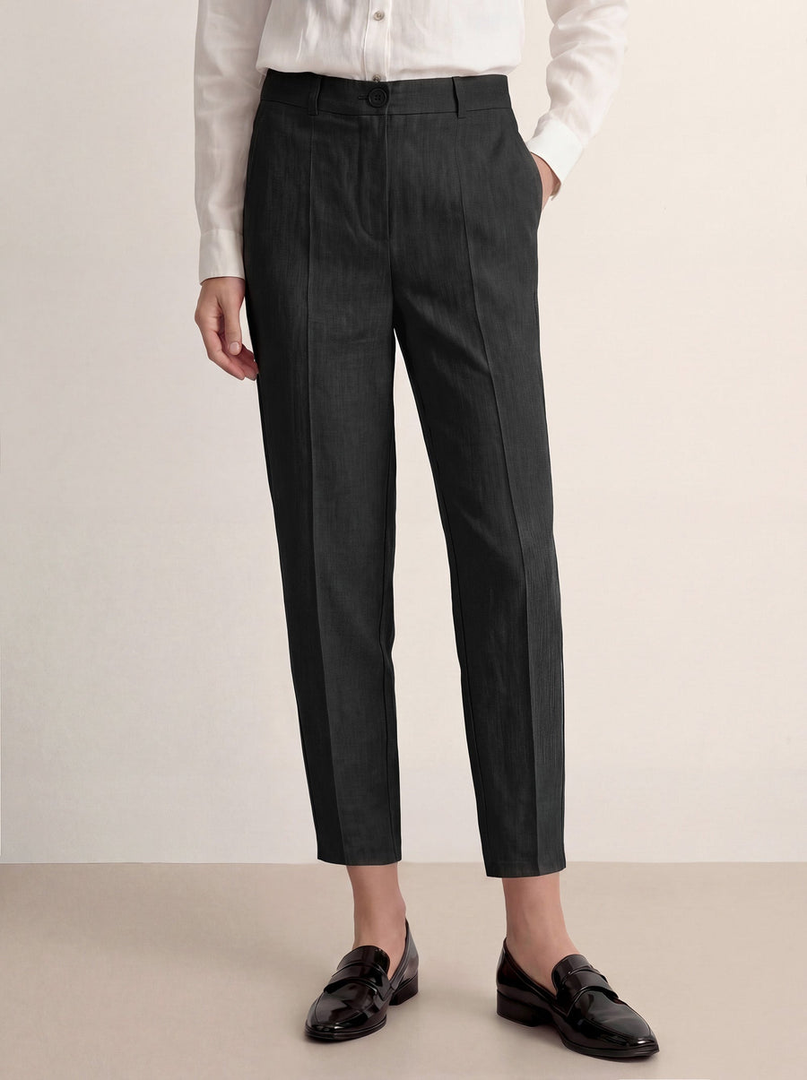 Logan | Cropped Tailored Trousers