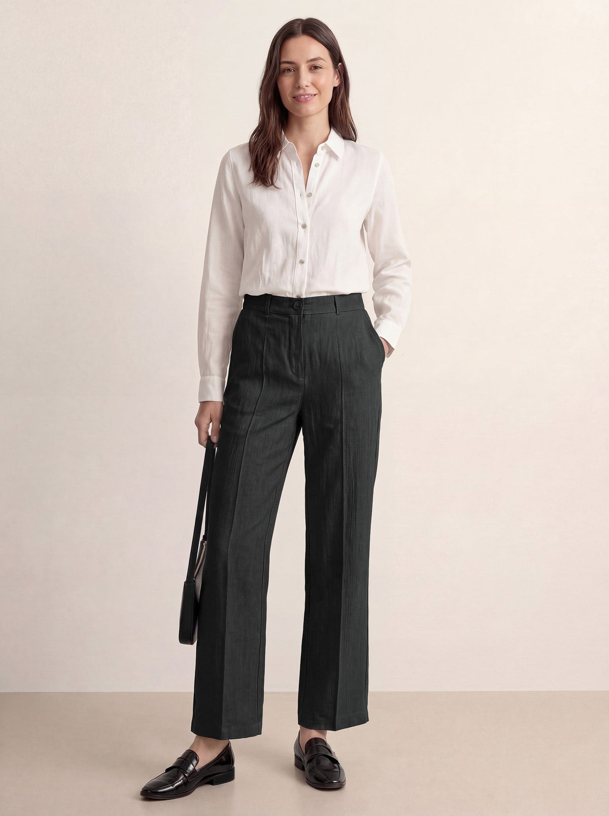 Leighton | Tailored Linen Trousers