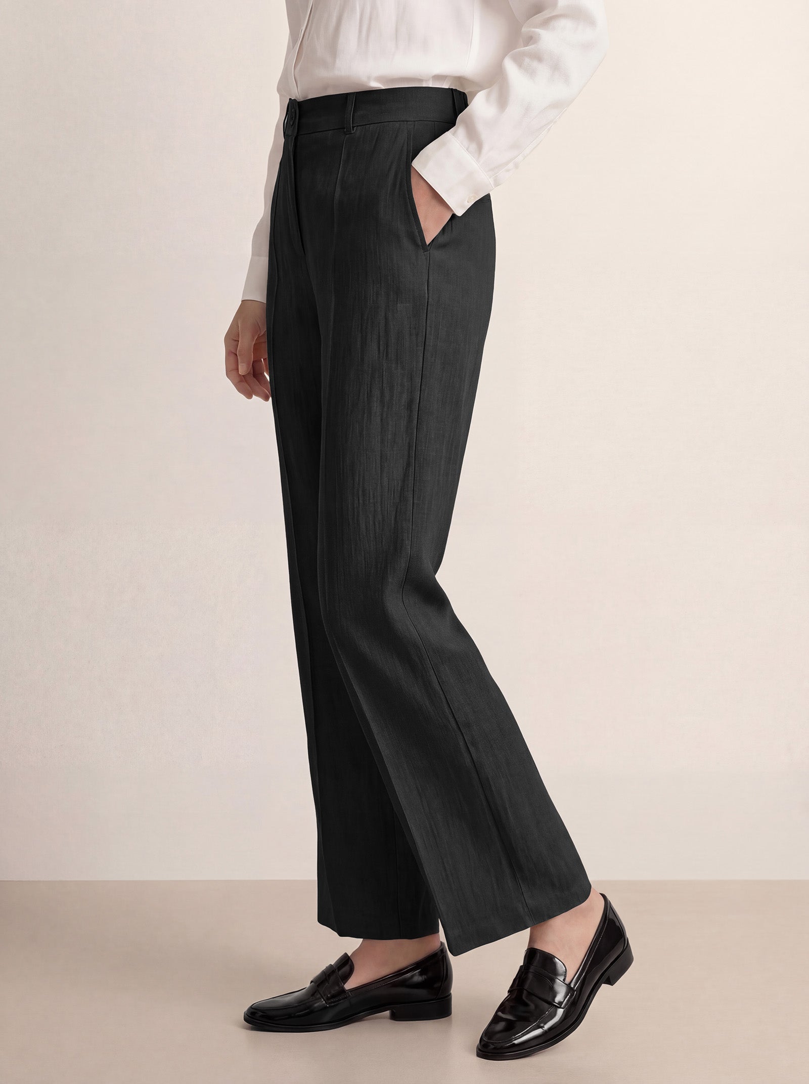 Leighton | Tailored Linen Trousers