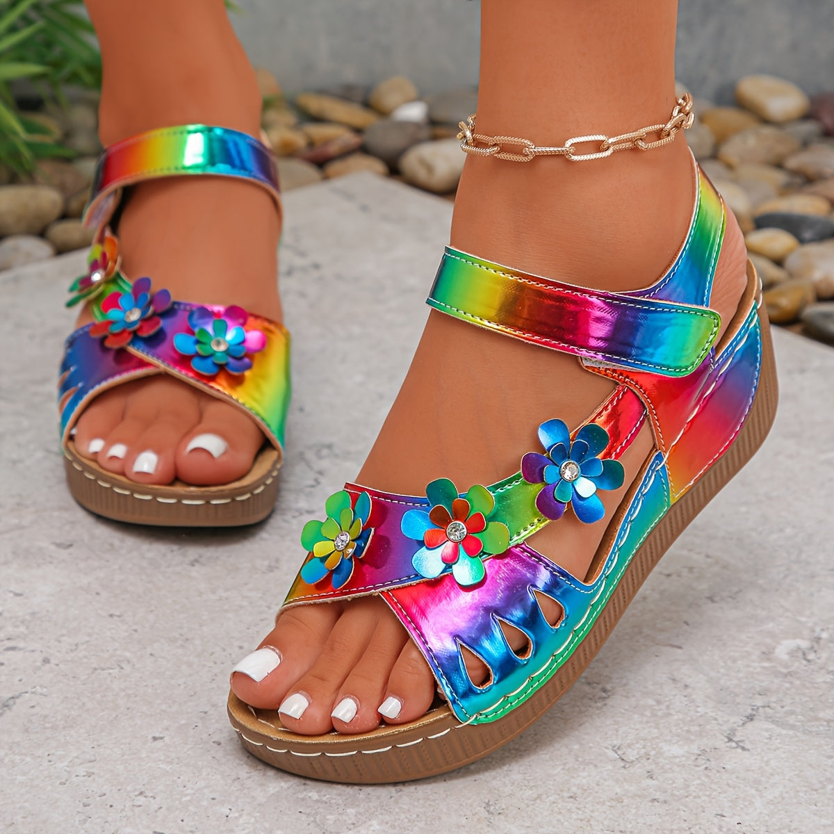Madison | Platform Wedge Sandals